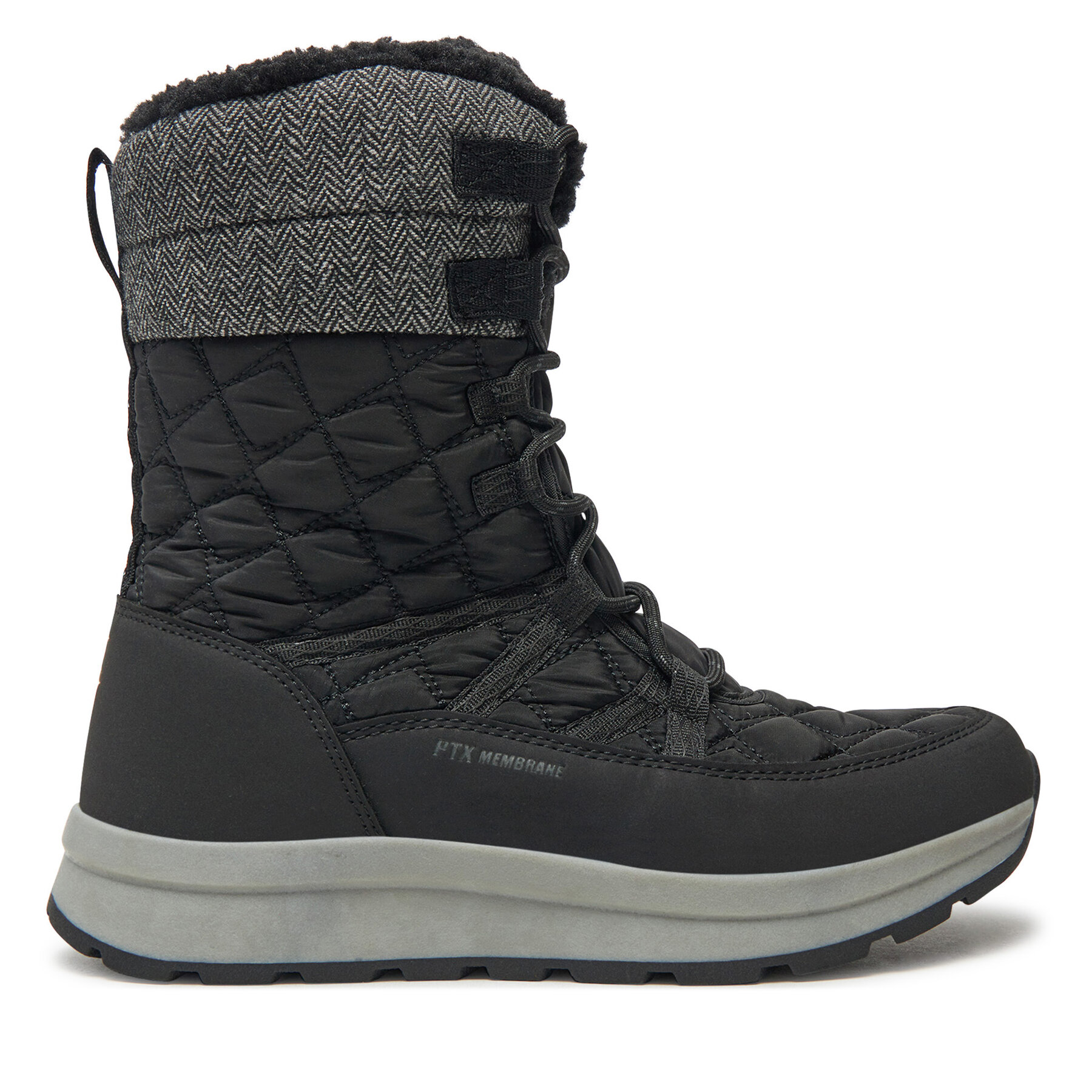 Damen Schneeschuhe ALPINE PRO, Schuhgröße 38, Schwarz, Kowa LBTD536990