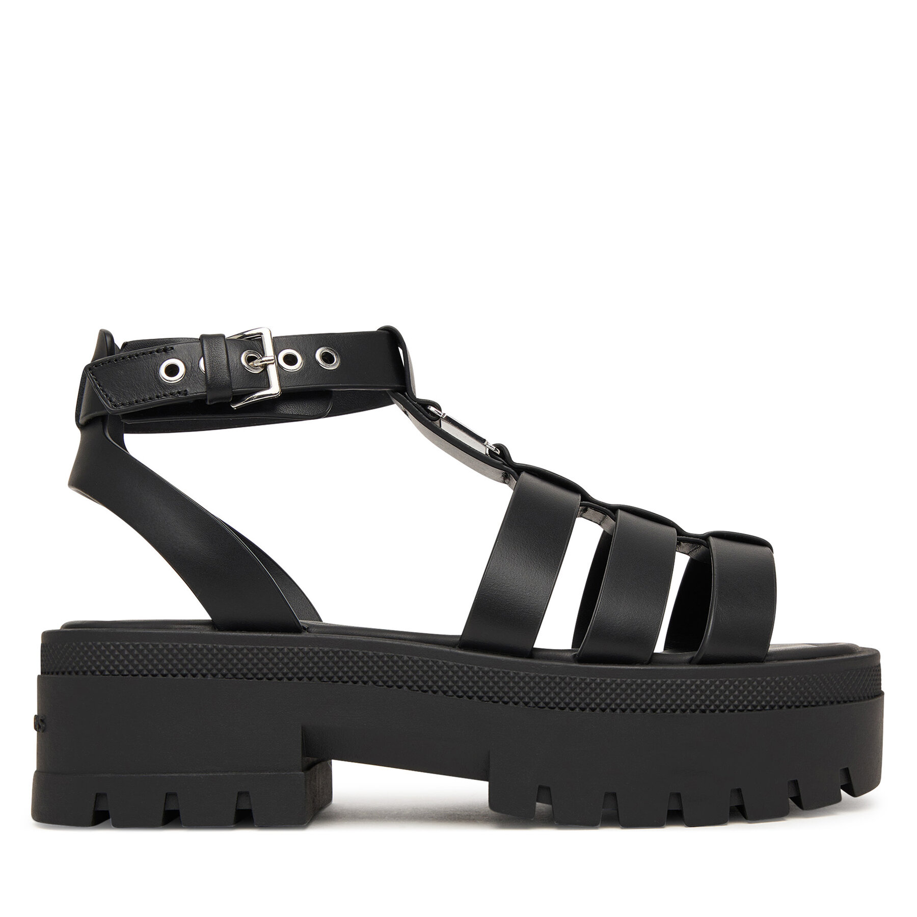 Сандали Tommy Jeans Tjw Fisherman Leather Max Sandal EN0EN02943 Черен