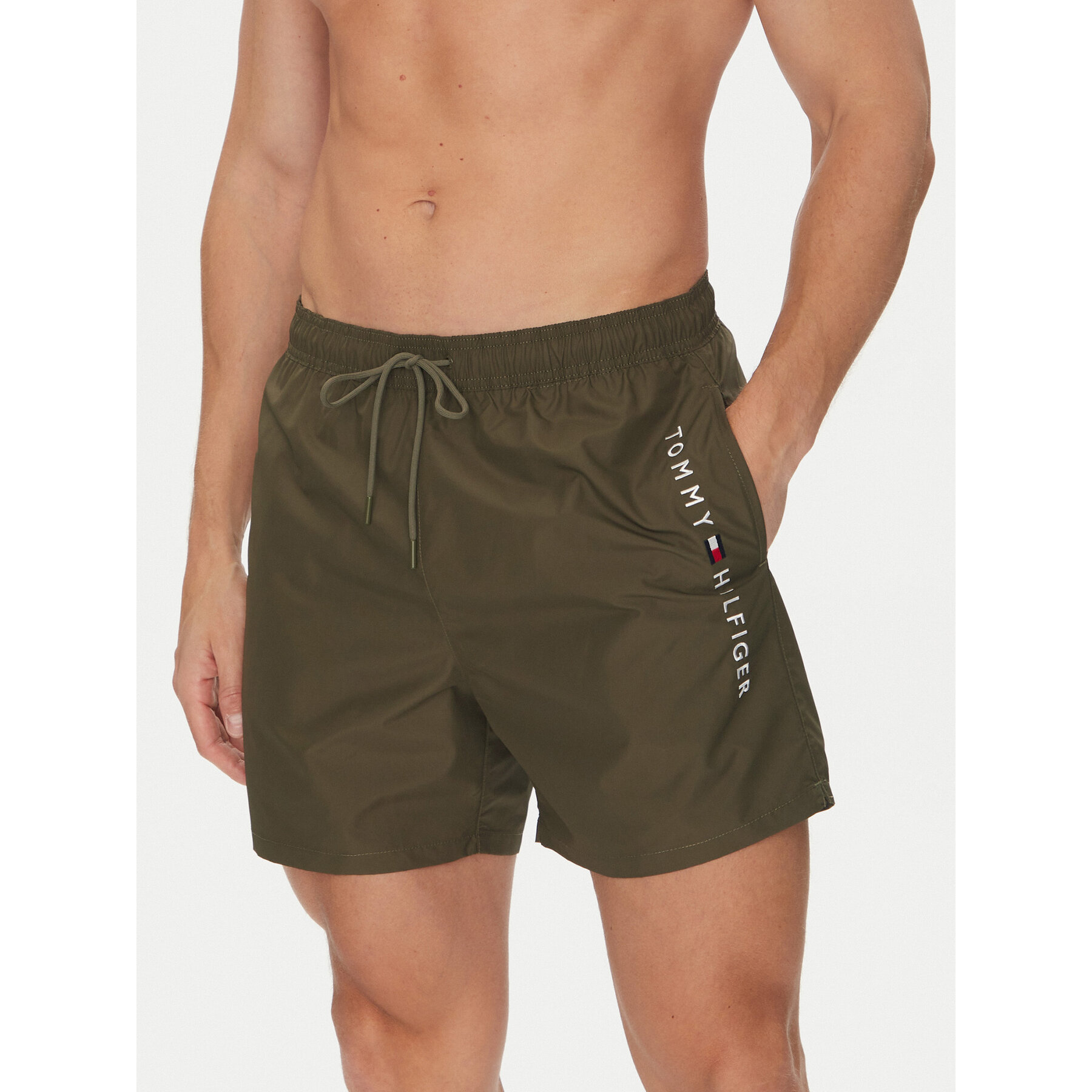 Tommy Hilfiger Badeshorts UM0UM03258 Grün Regular Fit