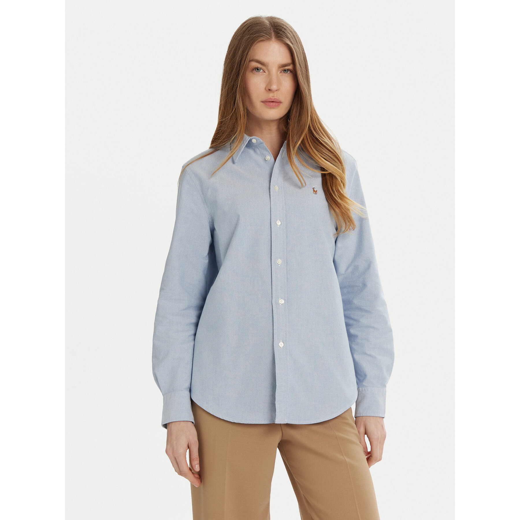 Polo Ralph Lauren Hemd 211970736002 Blau Relaxed Fit