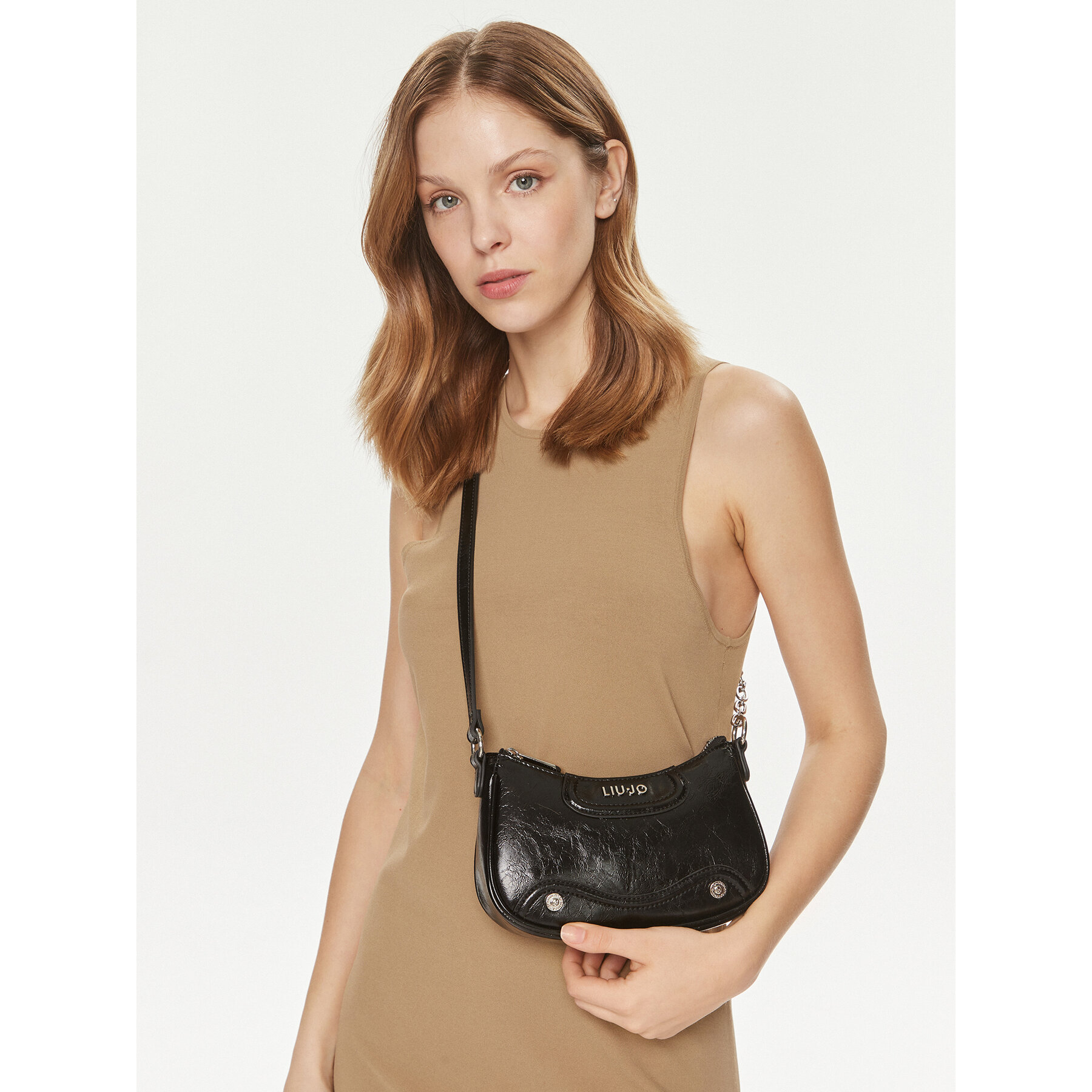 Táska Liu Jo Ecs Xs Hobo AA4003 E0012 Fekete
