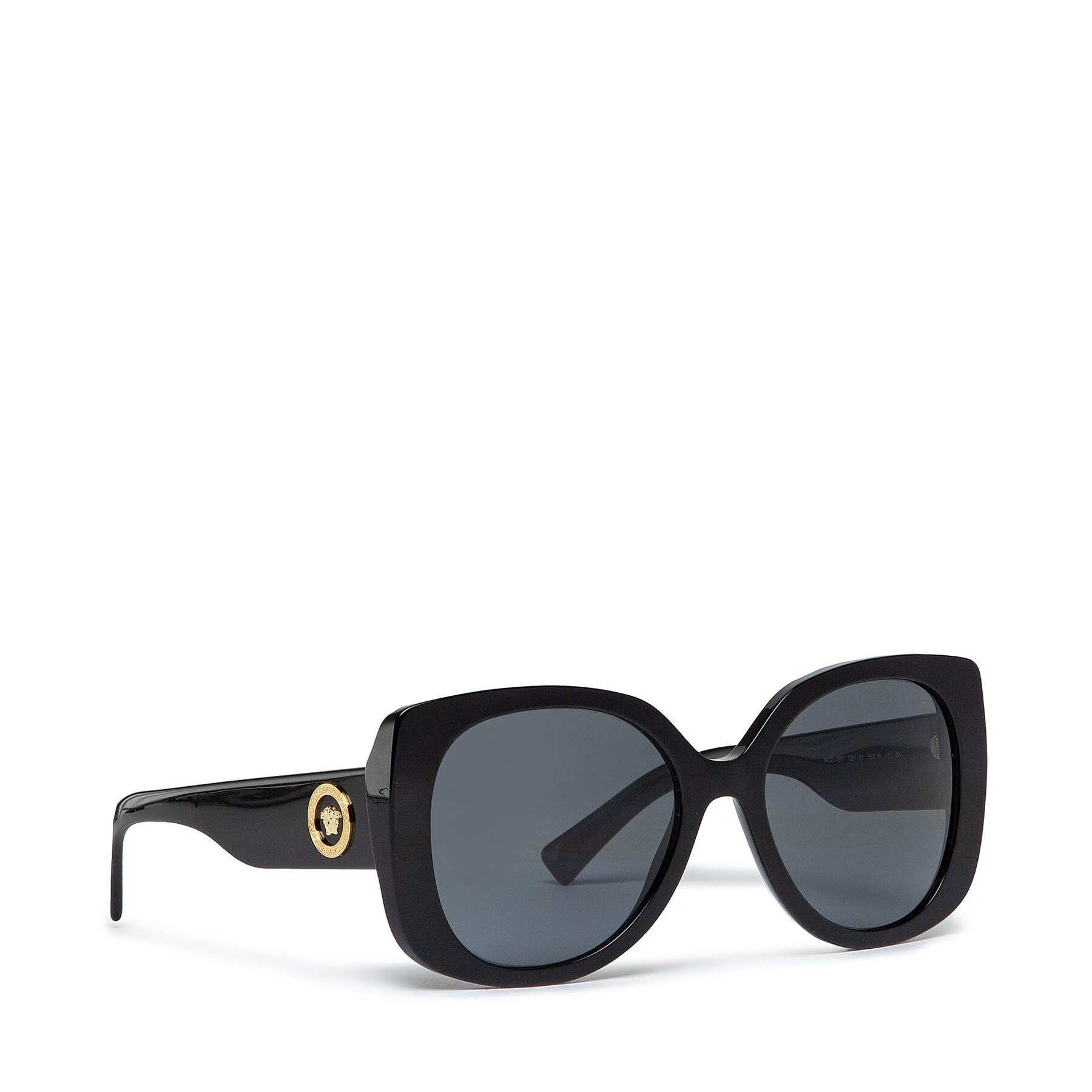 Sunčane naočale Versace 0VE4387 GB1/87 Black/Dark Grey