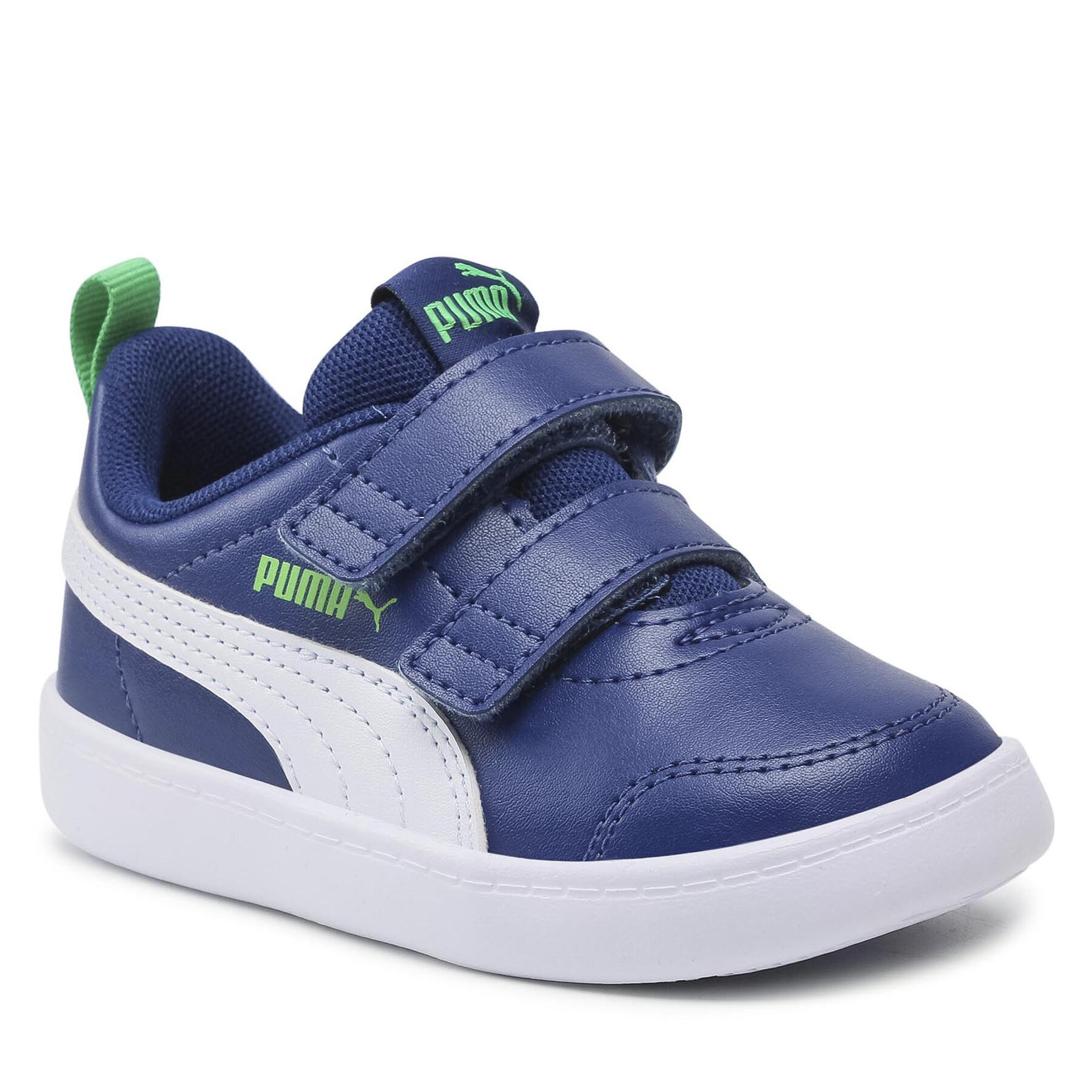 Zapatillas Puma Courtflex v2 V Inf 371544 16 Azul marino