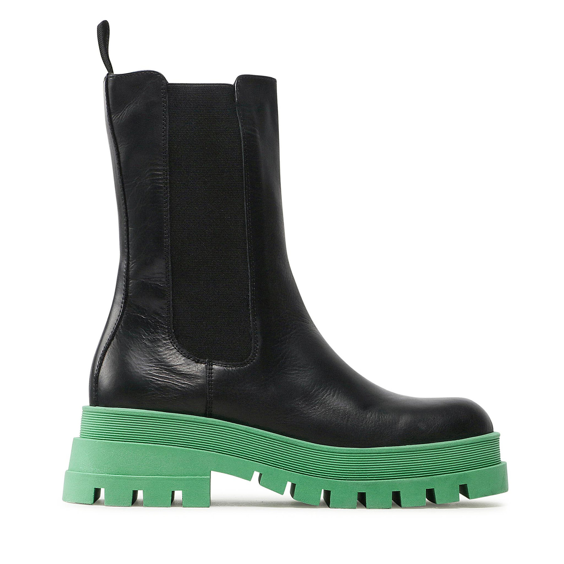 Μποτάκια με λάστιχο Badura INES-02-1 Μαύρο