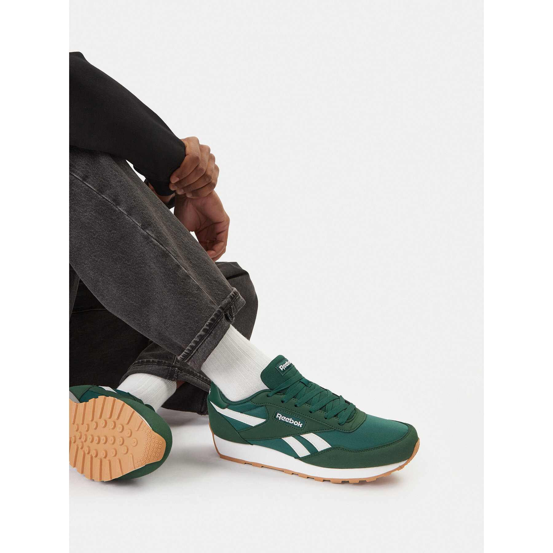 Sneakersy Reebok C-REWIND RUN 100264640 Zelená