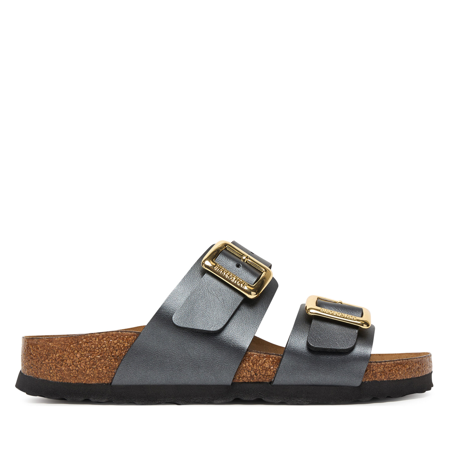 Παντόφλες Birkenstock Sydney Cushion Buckle 1031689 Μαύρο