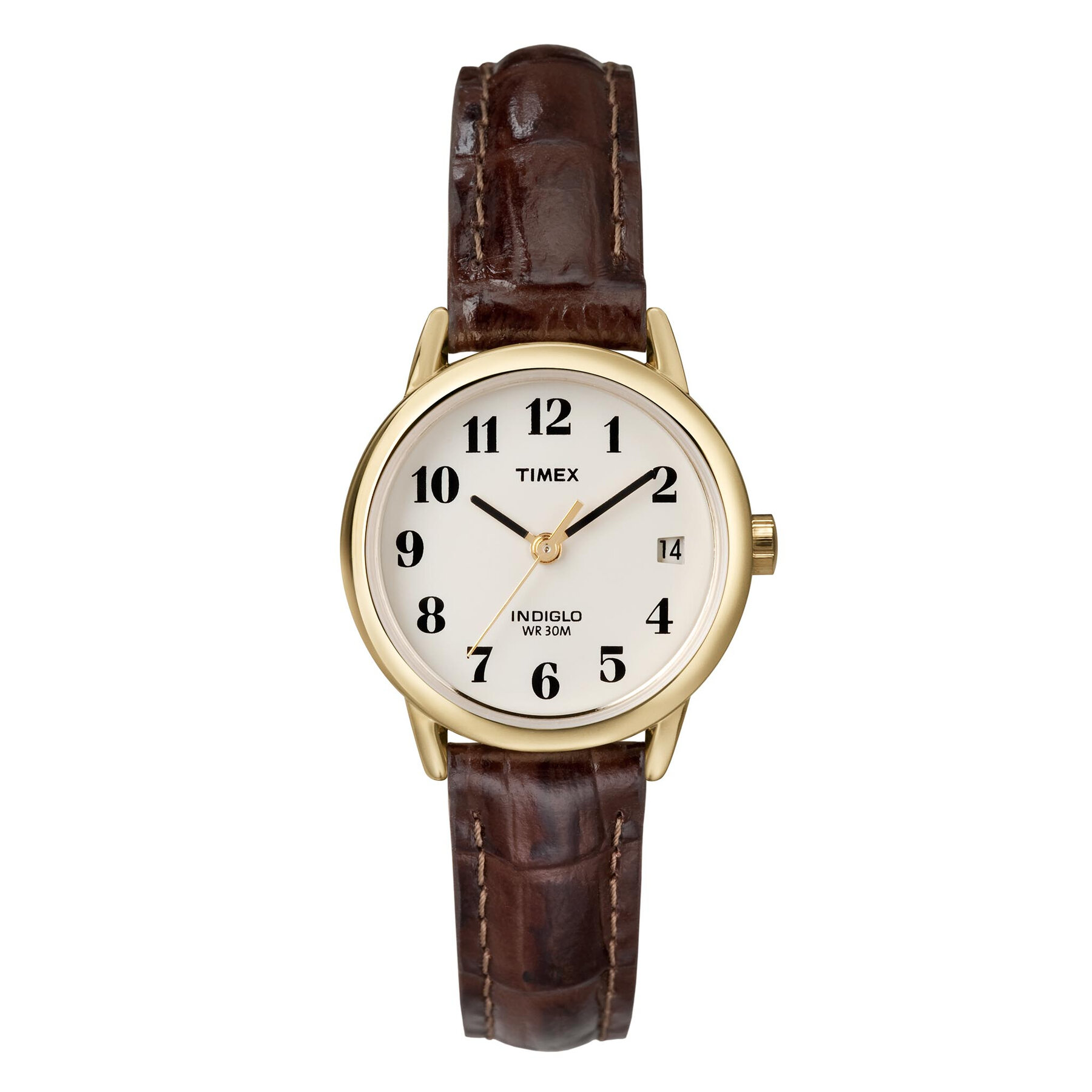 

Годинник Timex Easy Reader T20071 Brown/Gold, Коричневий