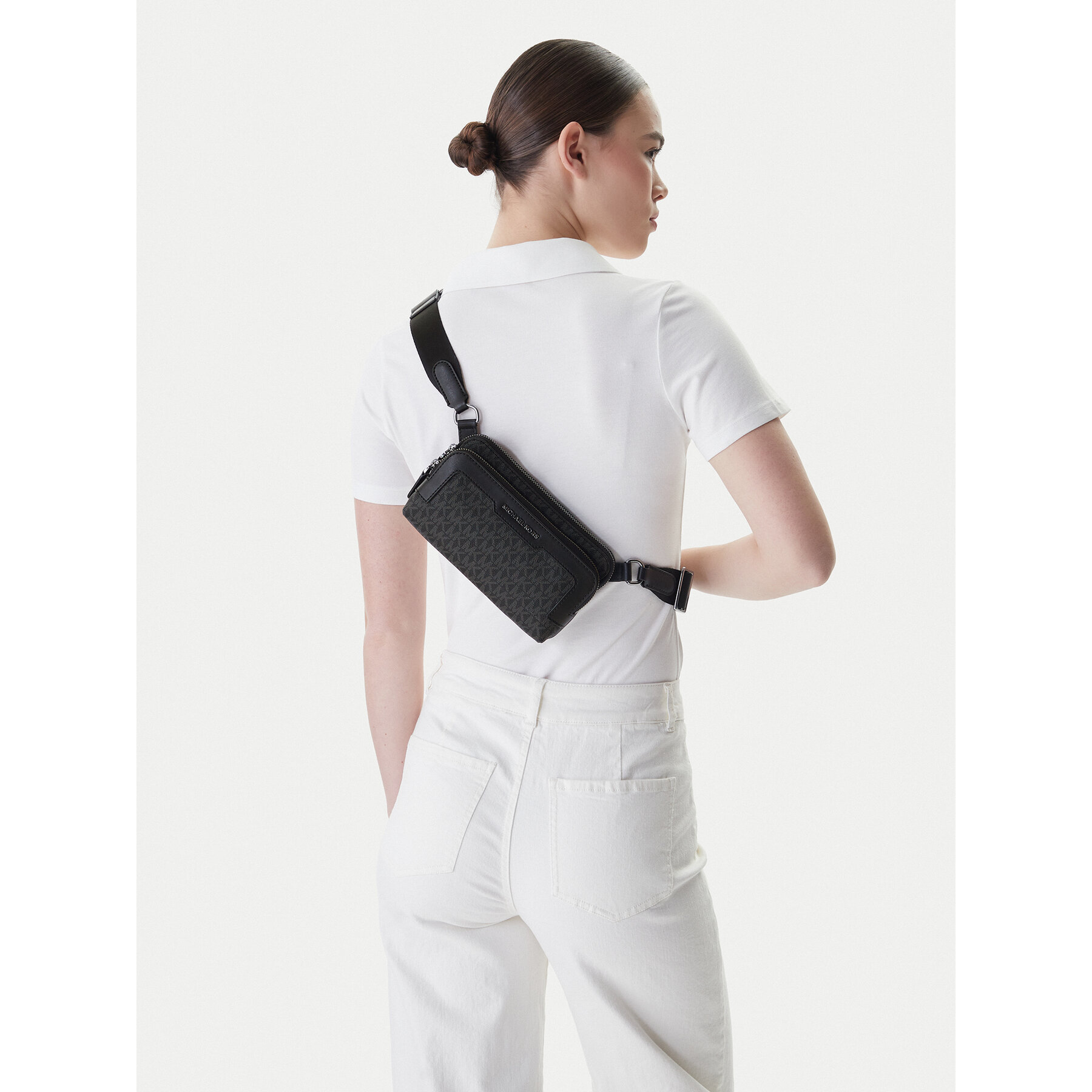 Τσαντάκι MICHAEL Michael Kors 33R6LBNM1O Μαύρο