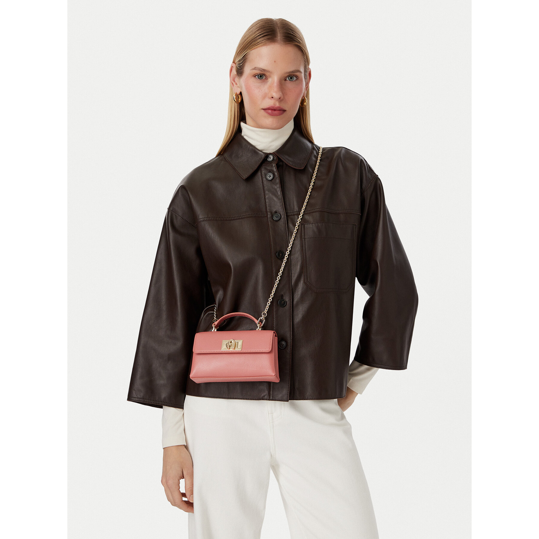 Geantă Furla 1927 Mini WE00423 ARE000 CN 4898S Roz