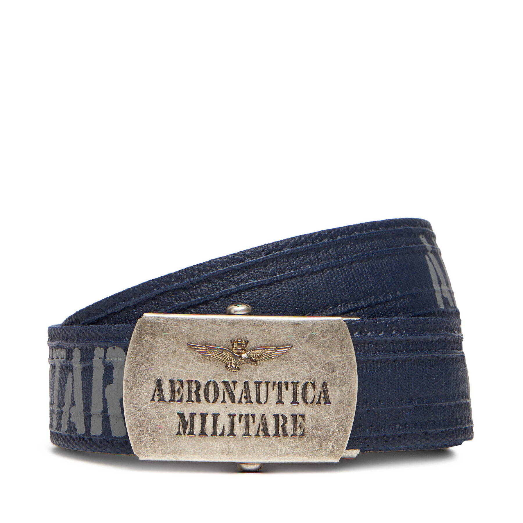 Férfi öv Aeronautica Militare 252CI0317UCT03585 Sötétkék