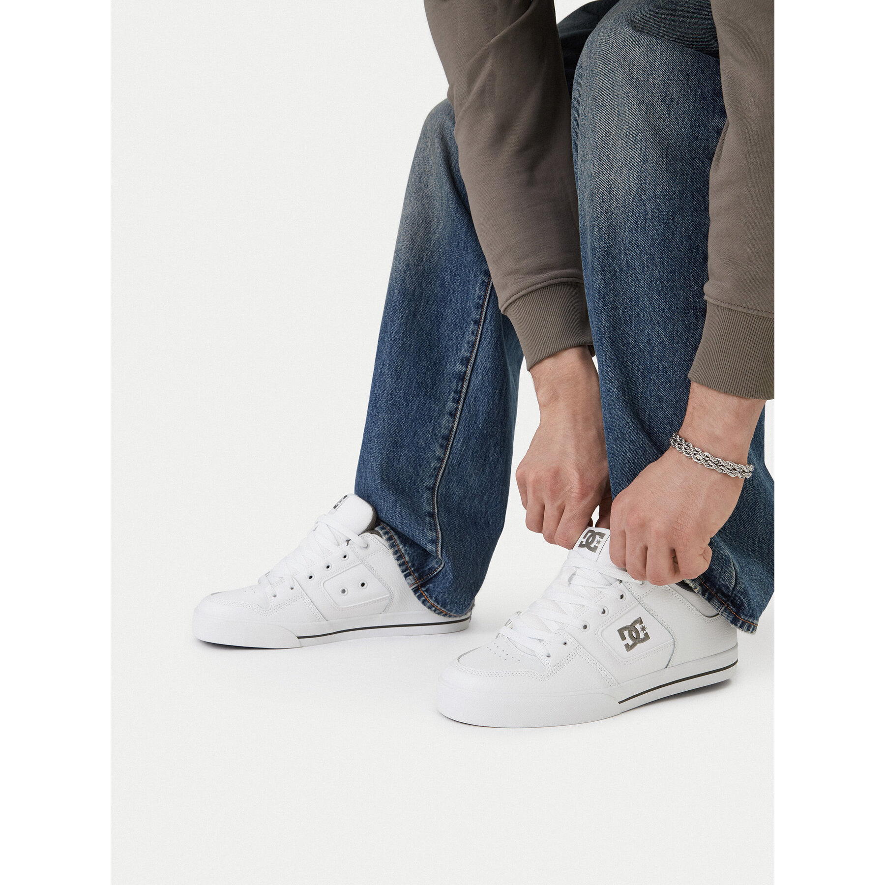 Sneakers DC Shoes EO-PURE 300660-HBW Alb