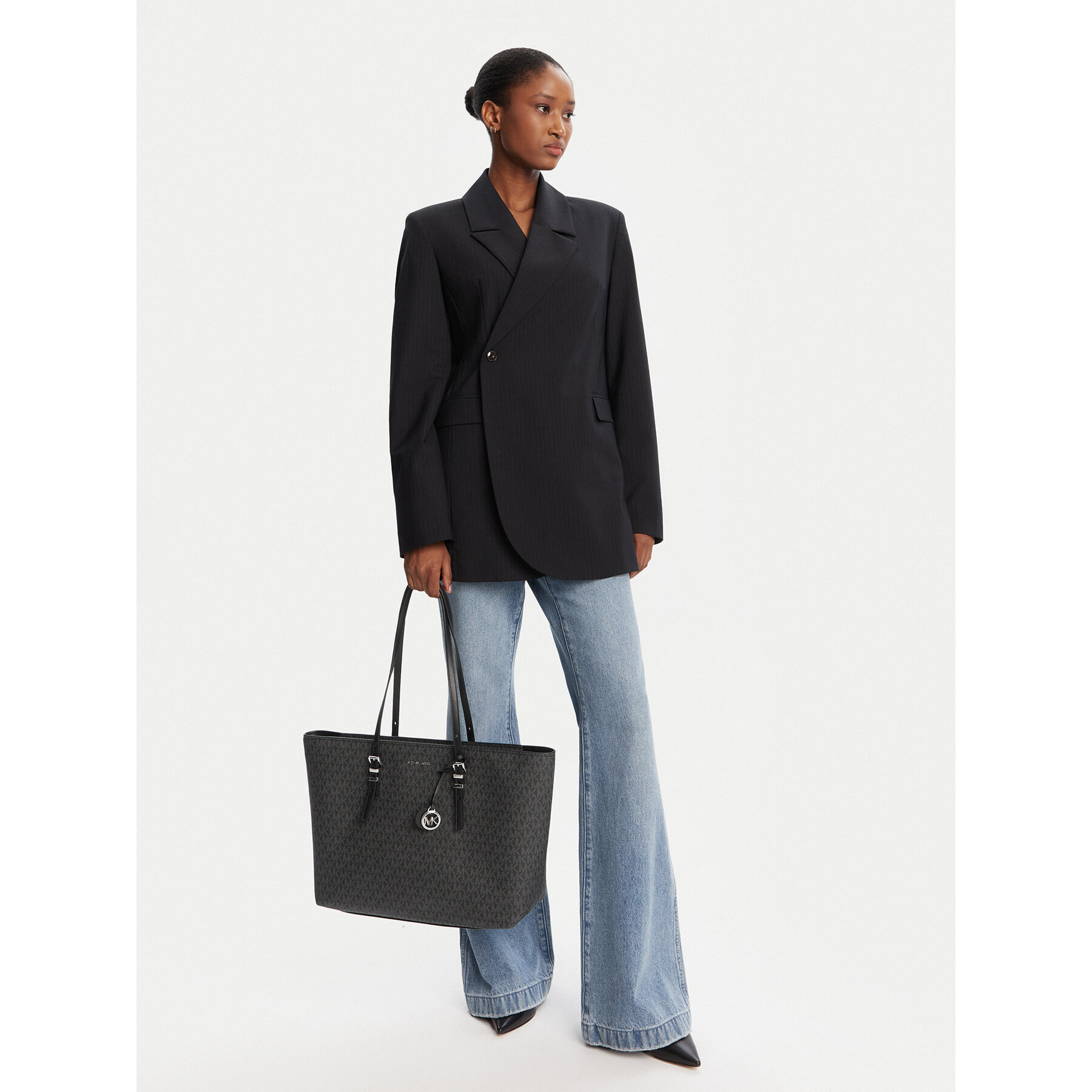 Borsetta MICHAEL Michael Kors Quinn 30T5SQNT9V Nero