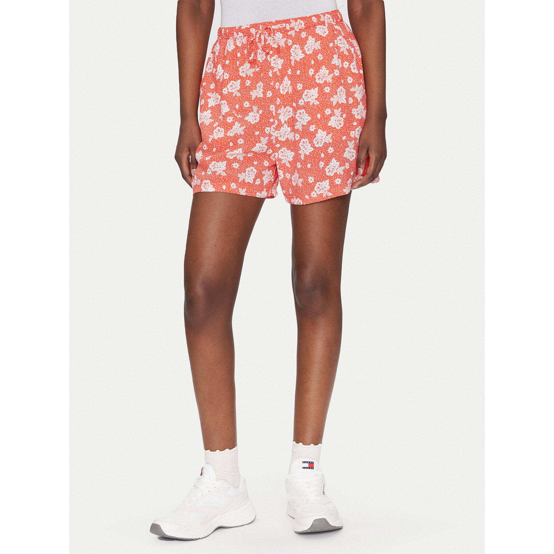 Tommy Jeans Stoffshorts DW0DW20359 Orange Regular Fit