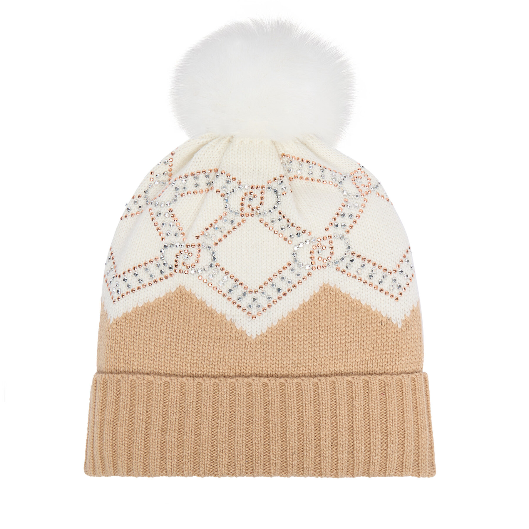 Berretto Liu Jo TF4297 MS55L Beige