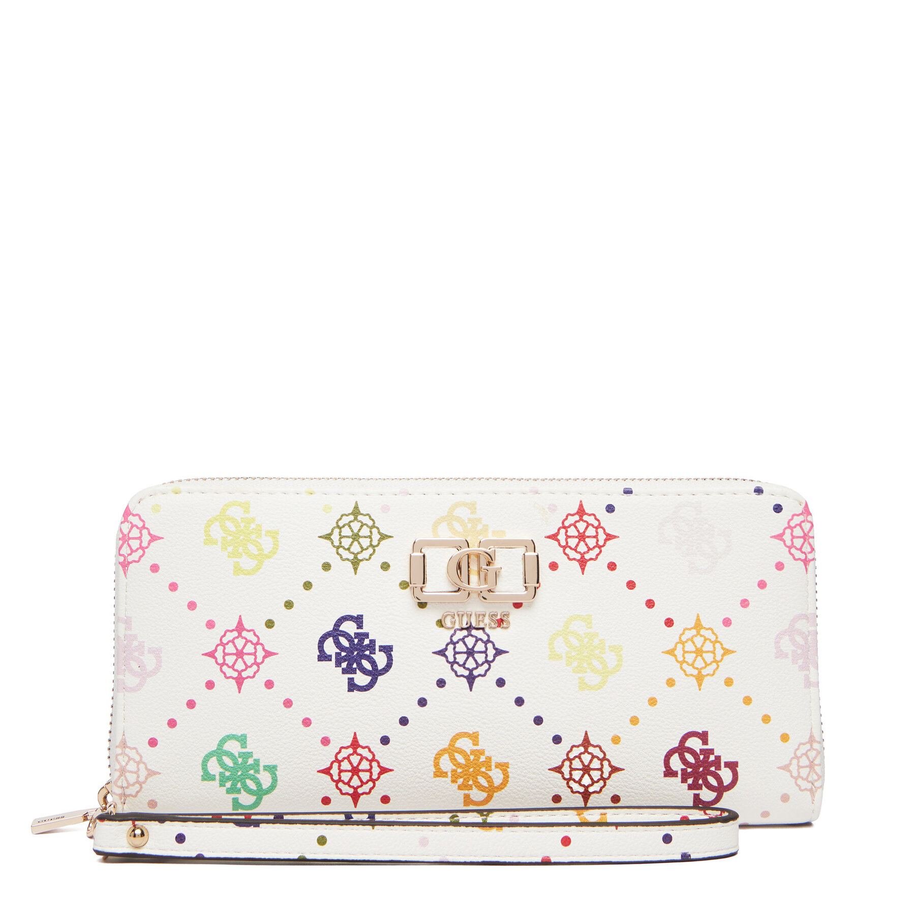 Portofel Guess Emelie Logo Slg SWGP99 28146 Alb