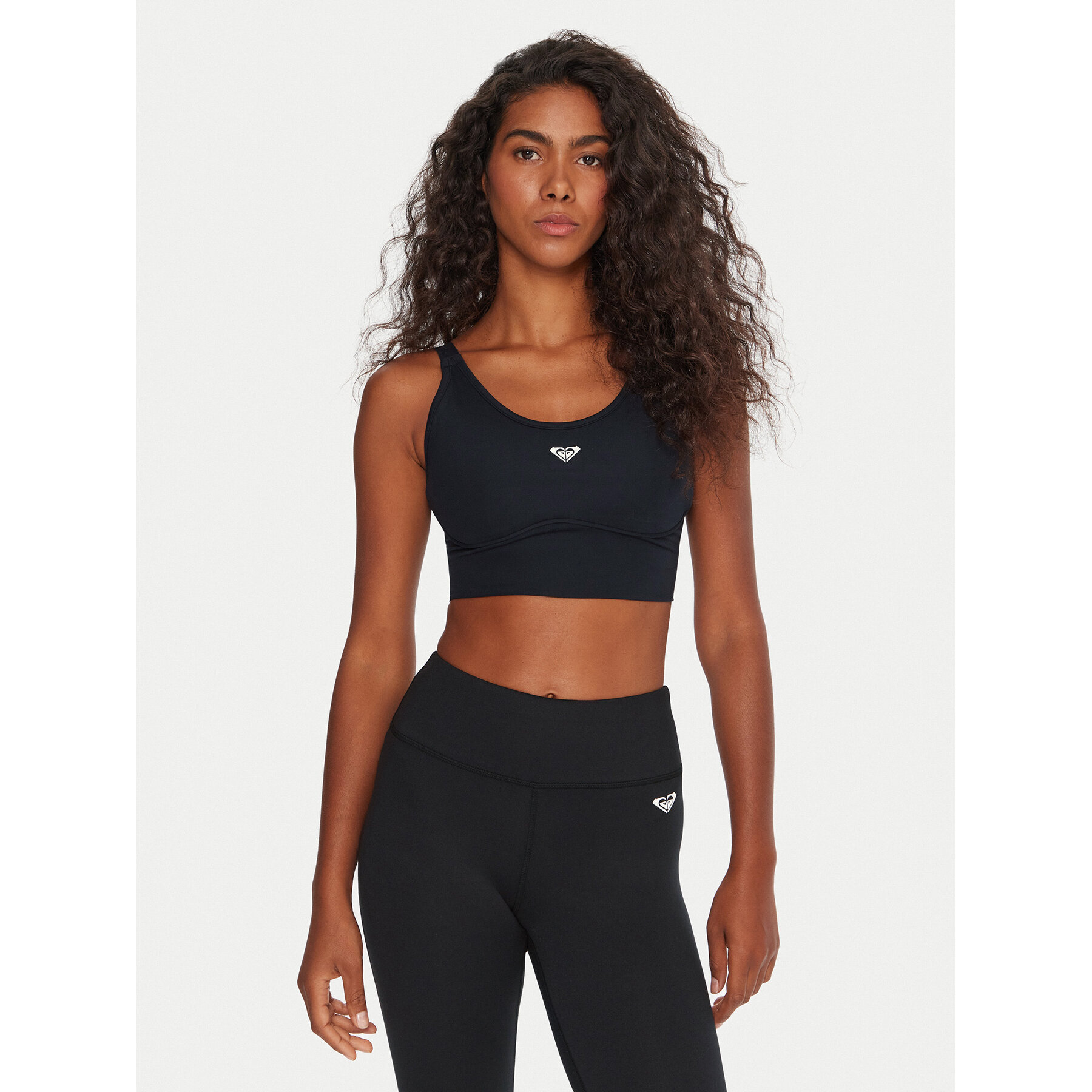 Roxy Sport-BH Heart Into It Attitude ERJKT04326 Schwarz
