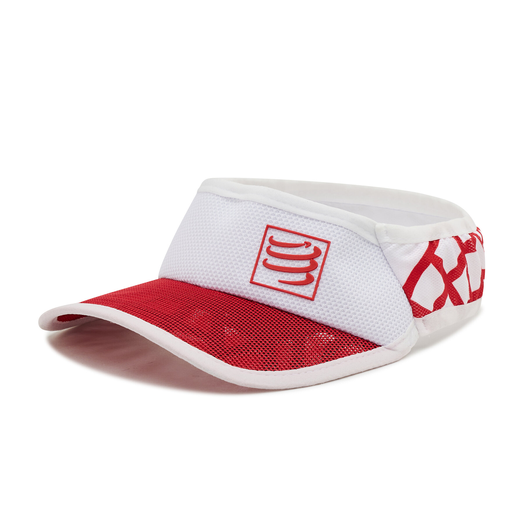 Visera Compressport Spiderweb Ultra Visor 18644 Blanco