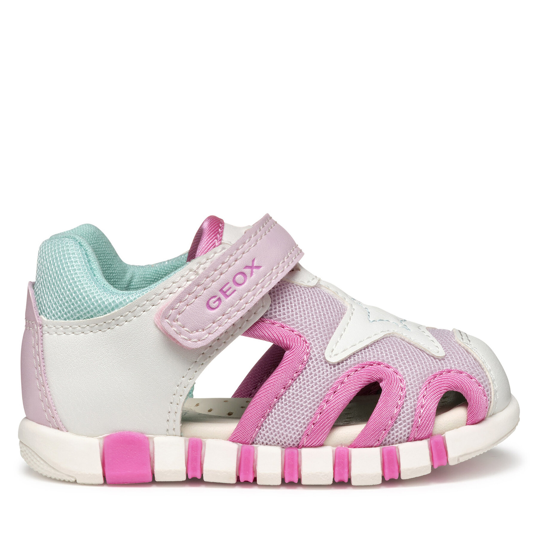 Сандали Geox B Sandal Iupidoo B5517C 0BC14 C0563 Бял