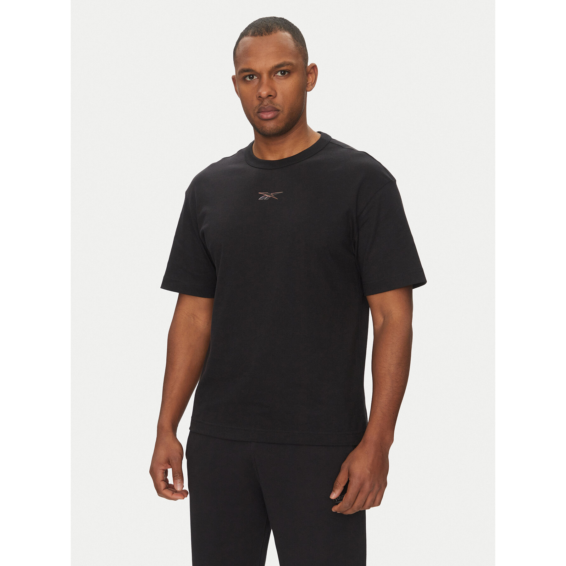 Reebok T-Shirt 100214893 Nero Regular Fit