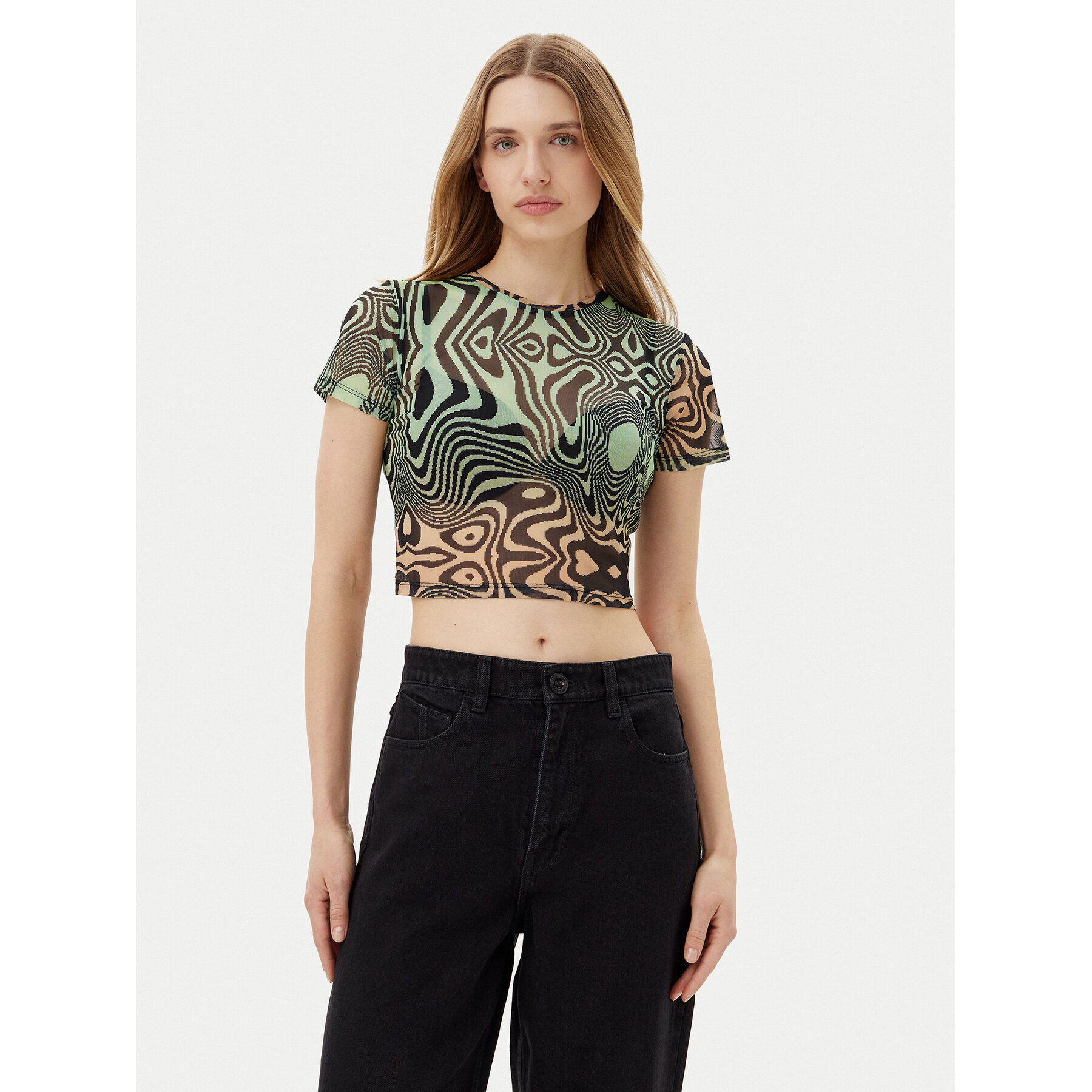 Volcom T-shirt Filip Rygalski B0112506 Multicolore Slim Fit