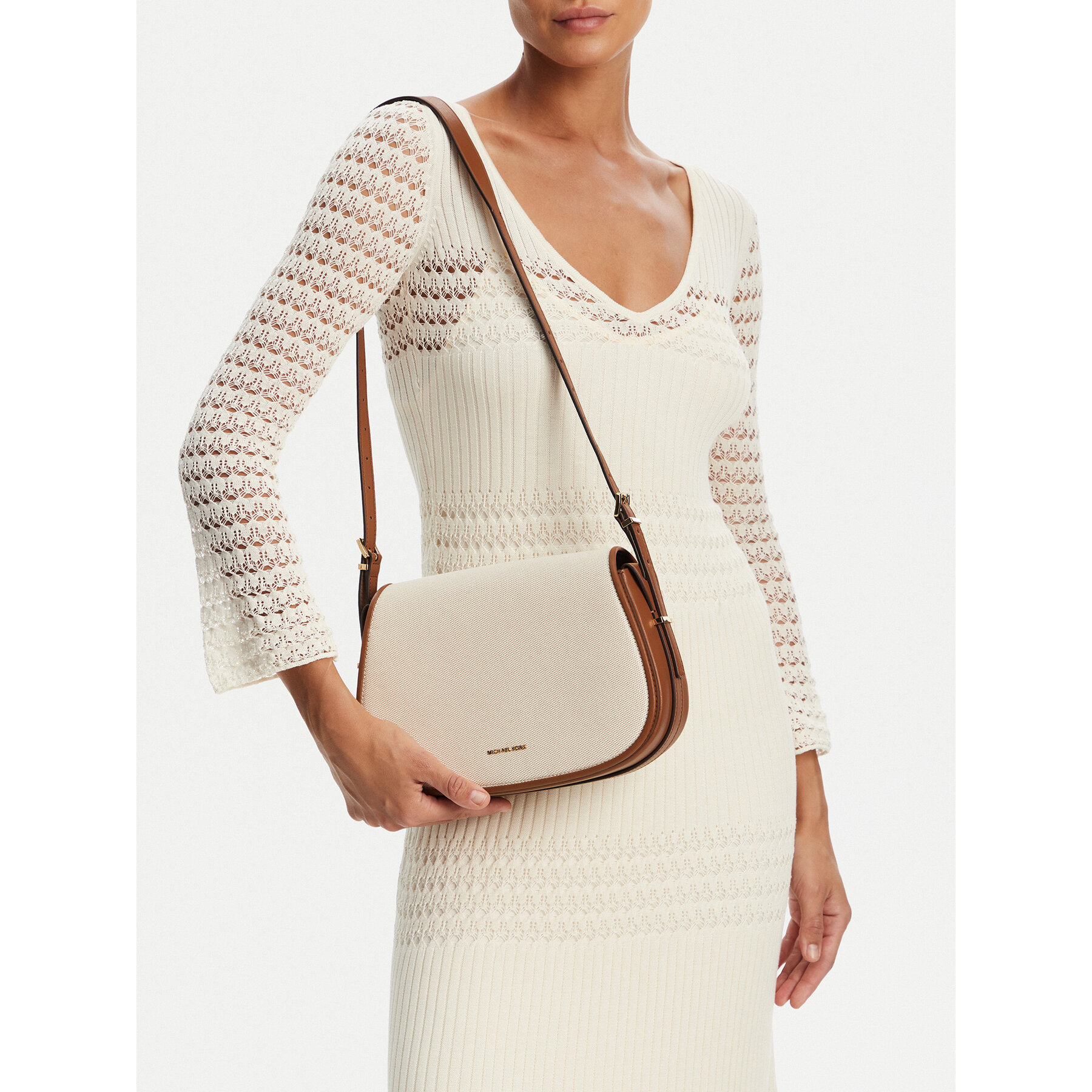 Geantă MICHAEL Michael Kors 30S5GL0M2C Maro