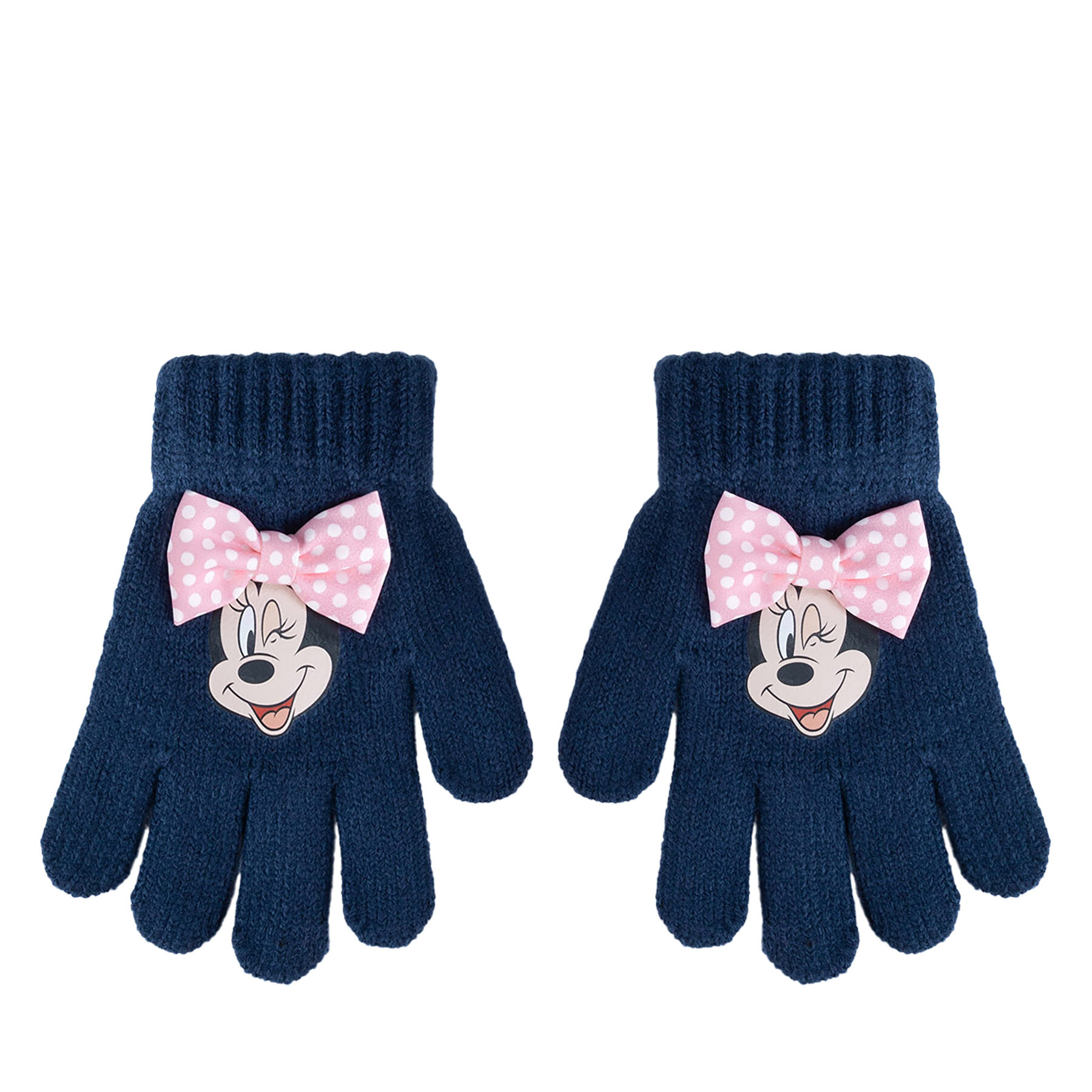 Rukavice Mickey&Friends ACCCS-AW24-340DSTC Tmavomodrá
