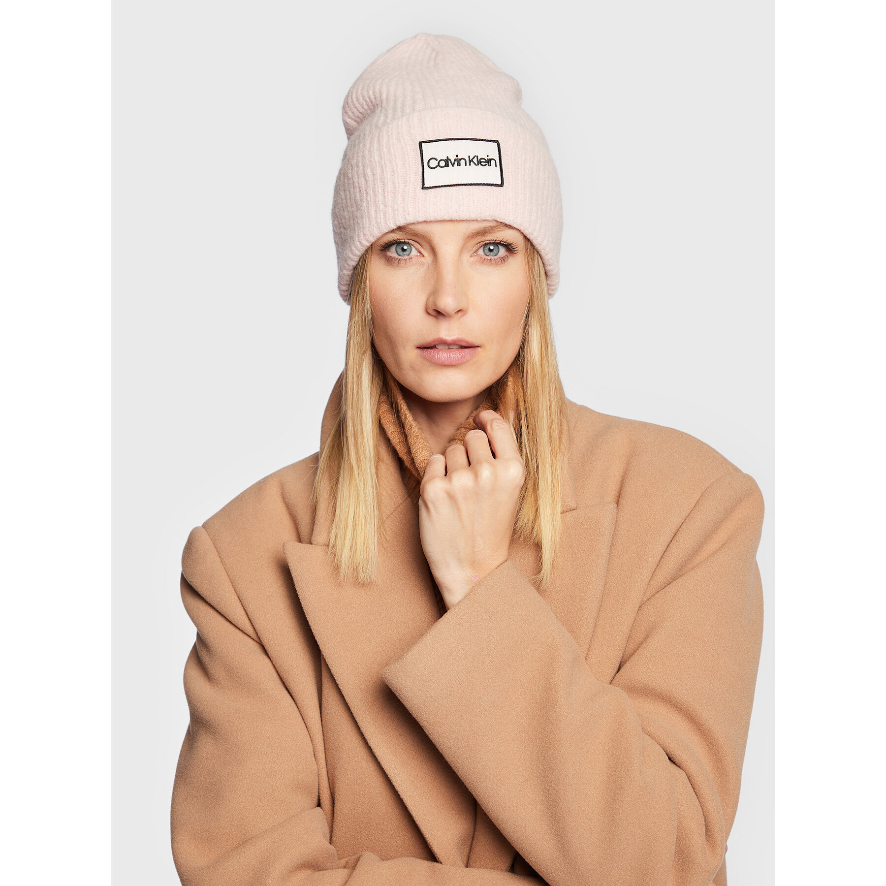 Căciulă Calvin Klein Lux K60K609971 Spring Rose TER CALVIN KLEIN imagine noua