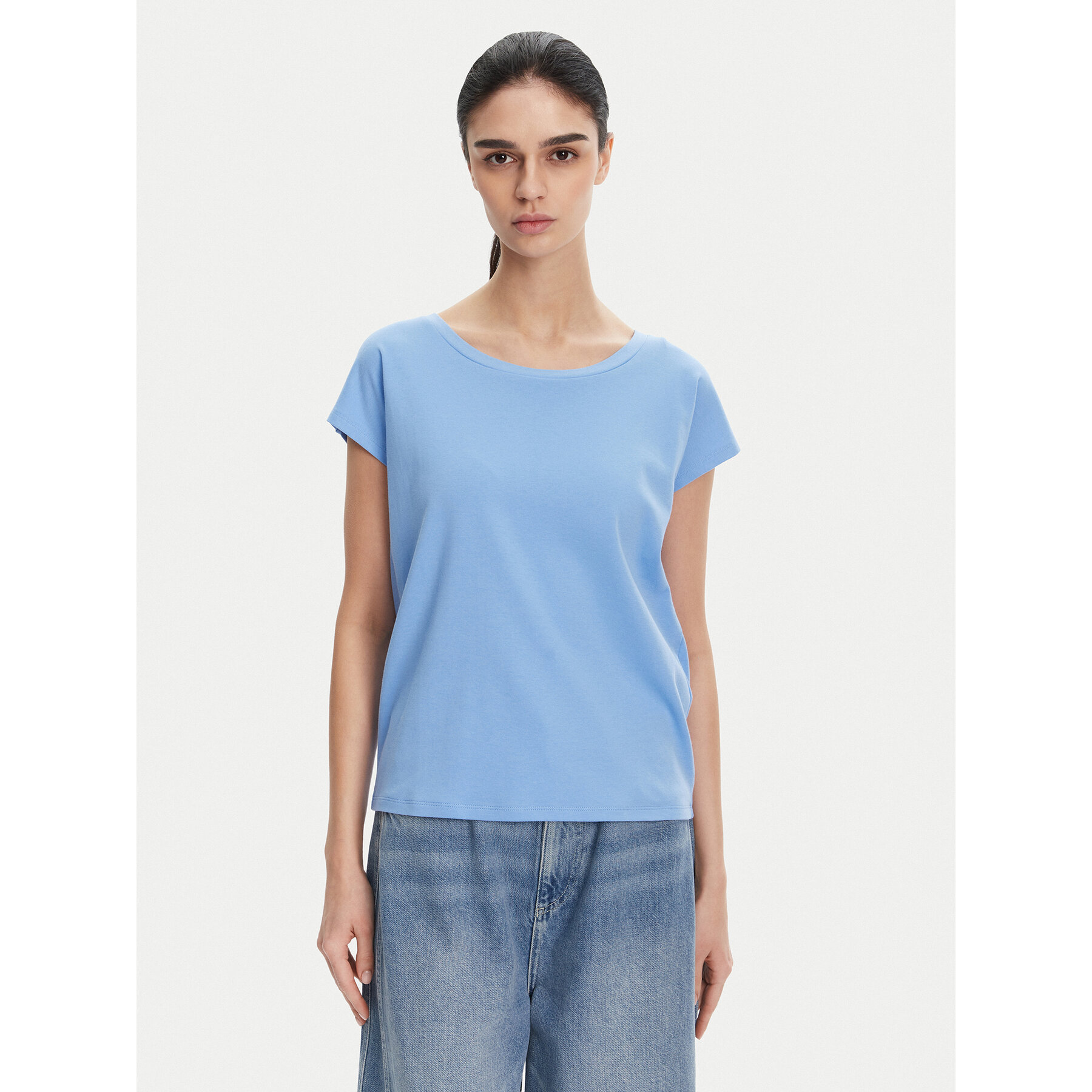 MAX&Co. Marškinėliai Maldive2 2516941054270 Mėlyna Regular Fit