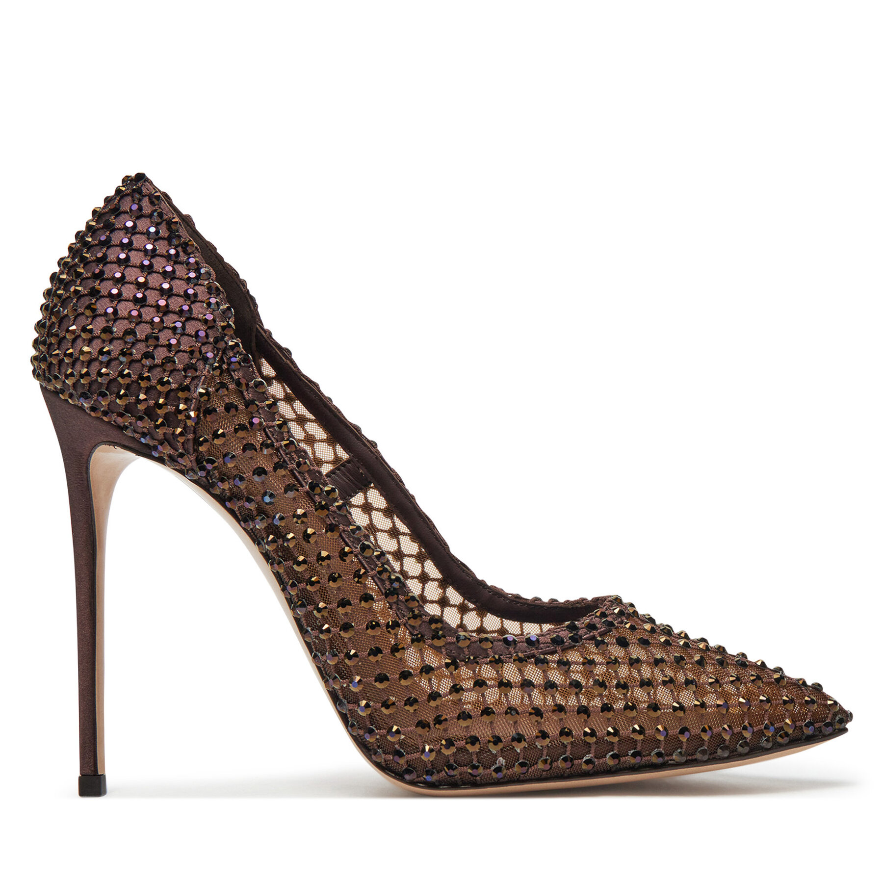 Scarpe stiletto Le Silla Deco Gilda 120 Stocking 2144B100R1PPSAS748 Marrone