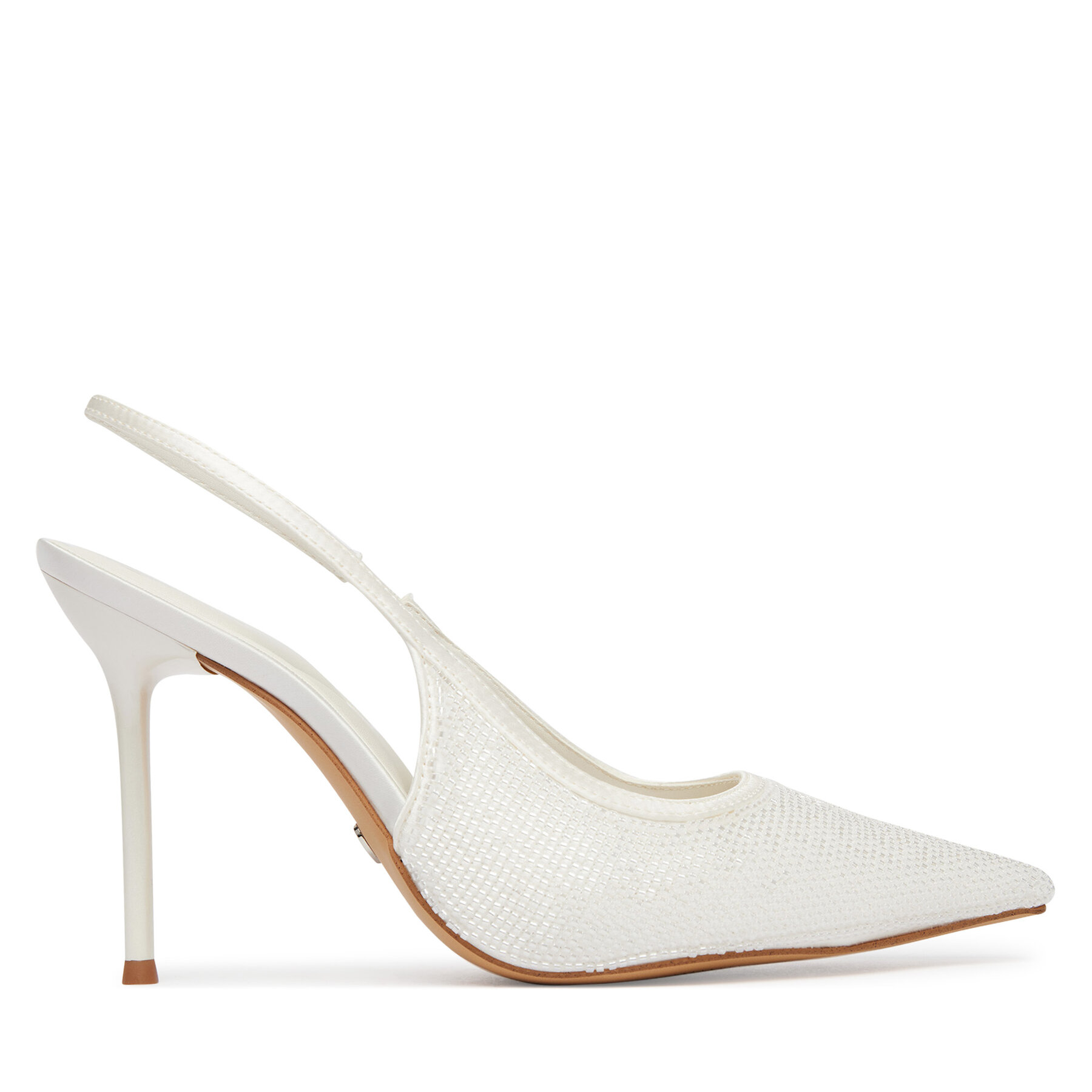 Čevlji z visoko peto Aldo Pearlescent 14296114 Bela