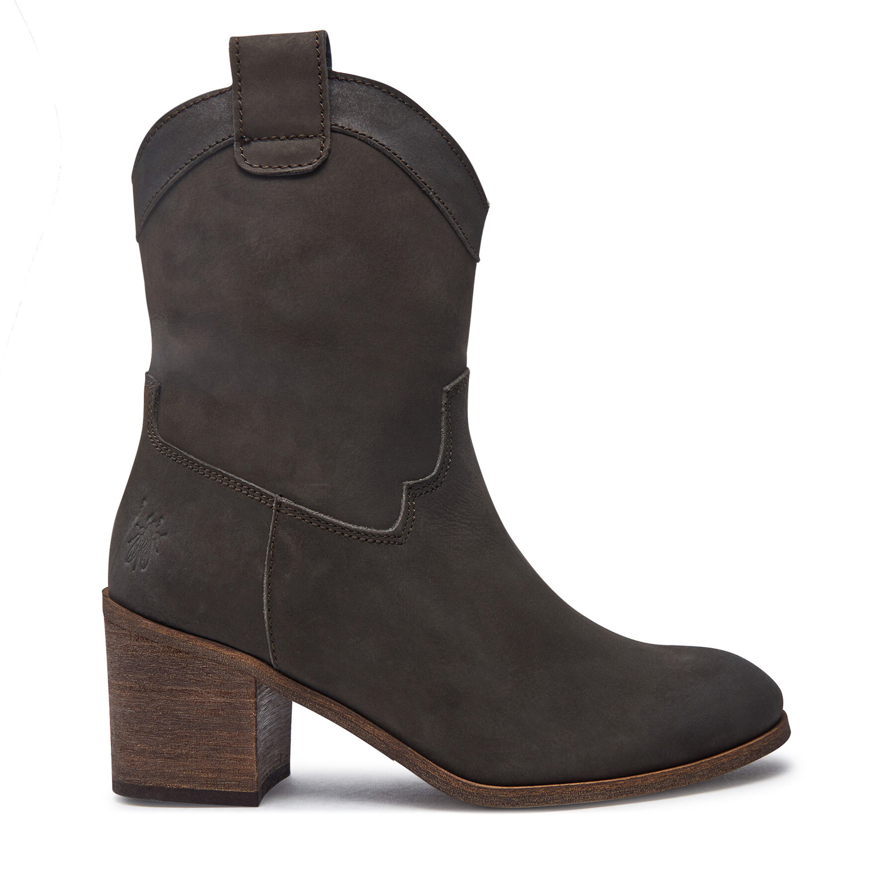 Stivali texani Fly London Daxifly P145166002 Marrone