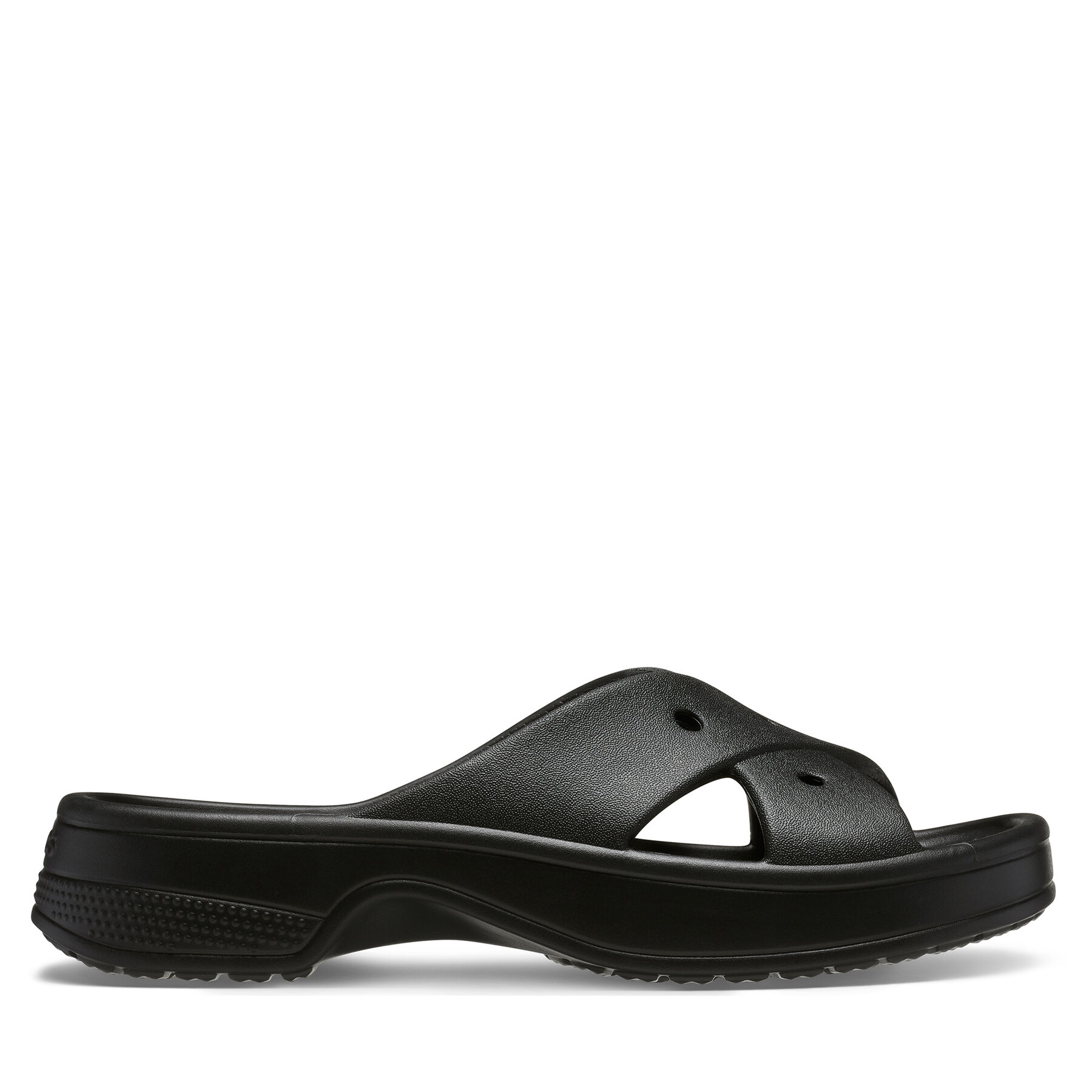 Papucs Crocs Classic Women's Cross Strap 210840 Fekete