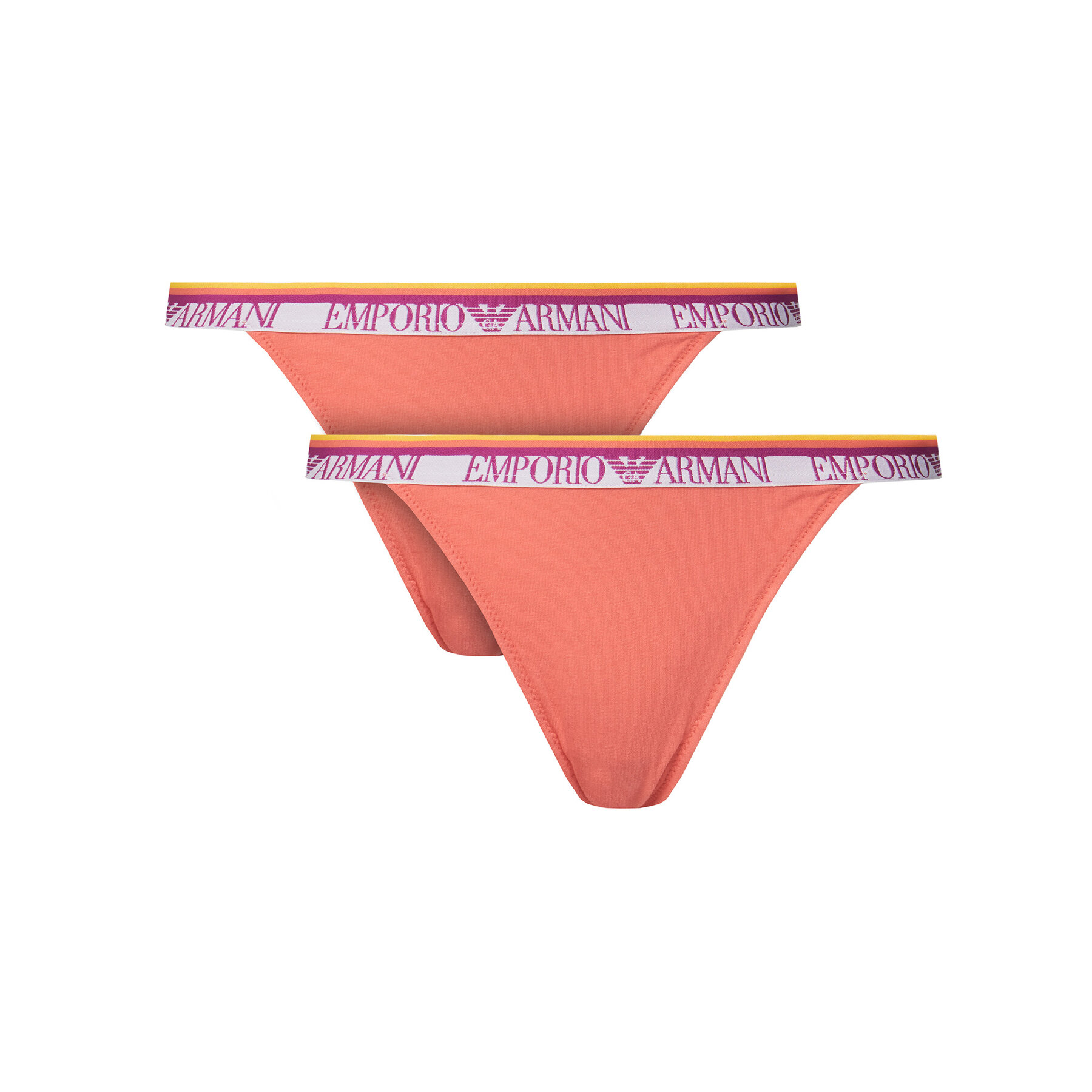 Emporio Armani Underwear Tanga szett EW000405 AF10883 M4008 Rózsaszín