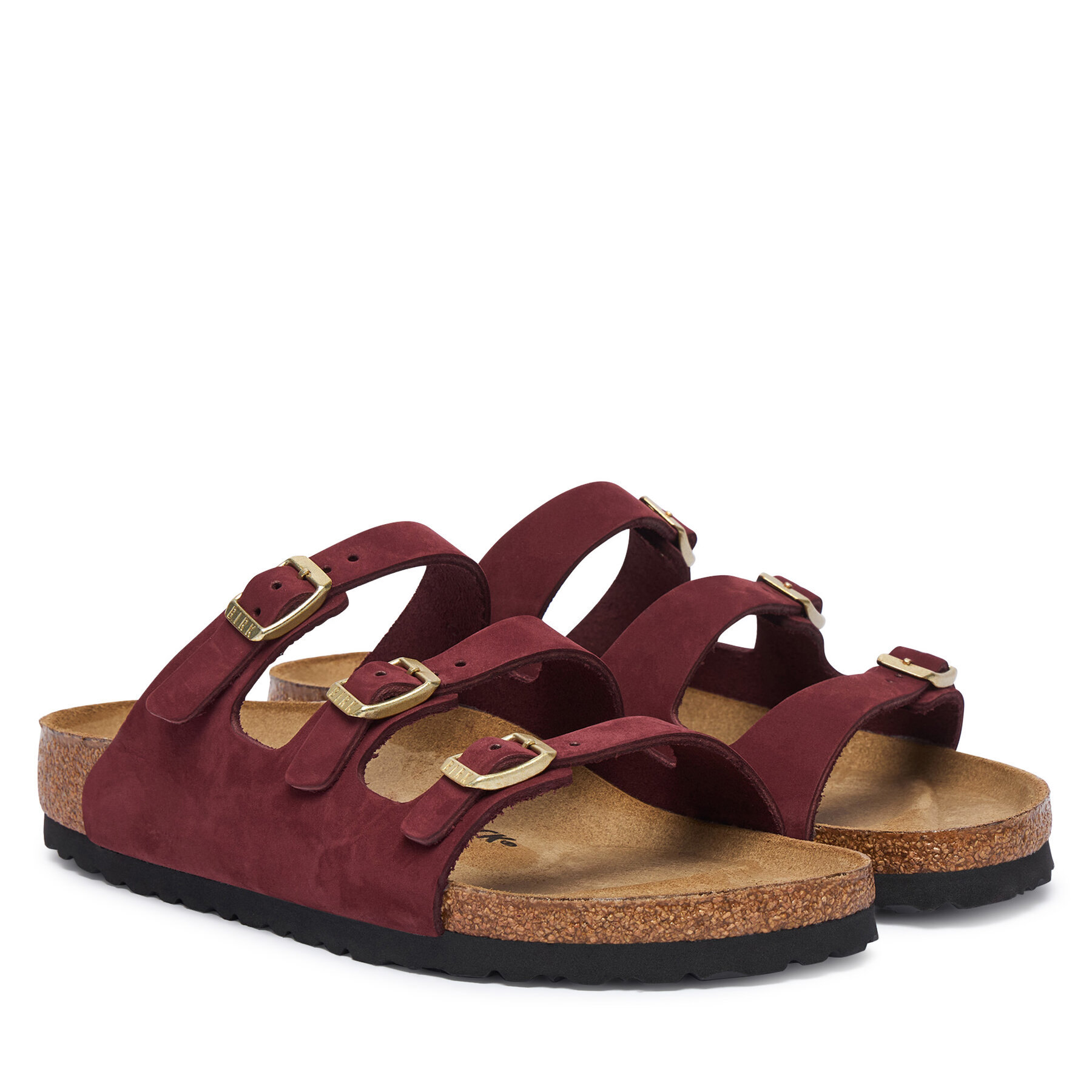 Παντόφλες Birkenstock Florida 1033172 Μπορντό