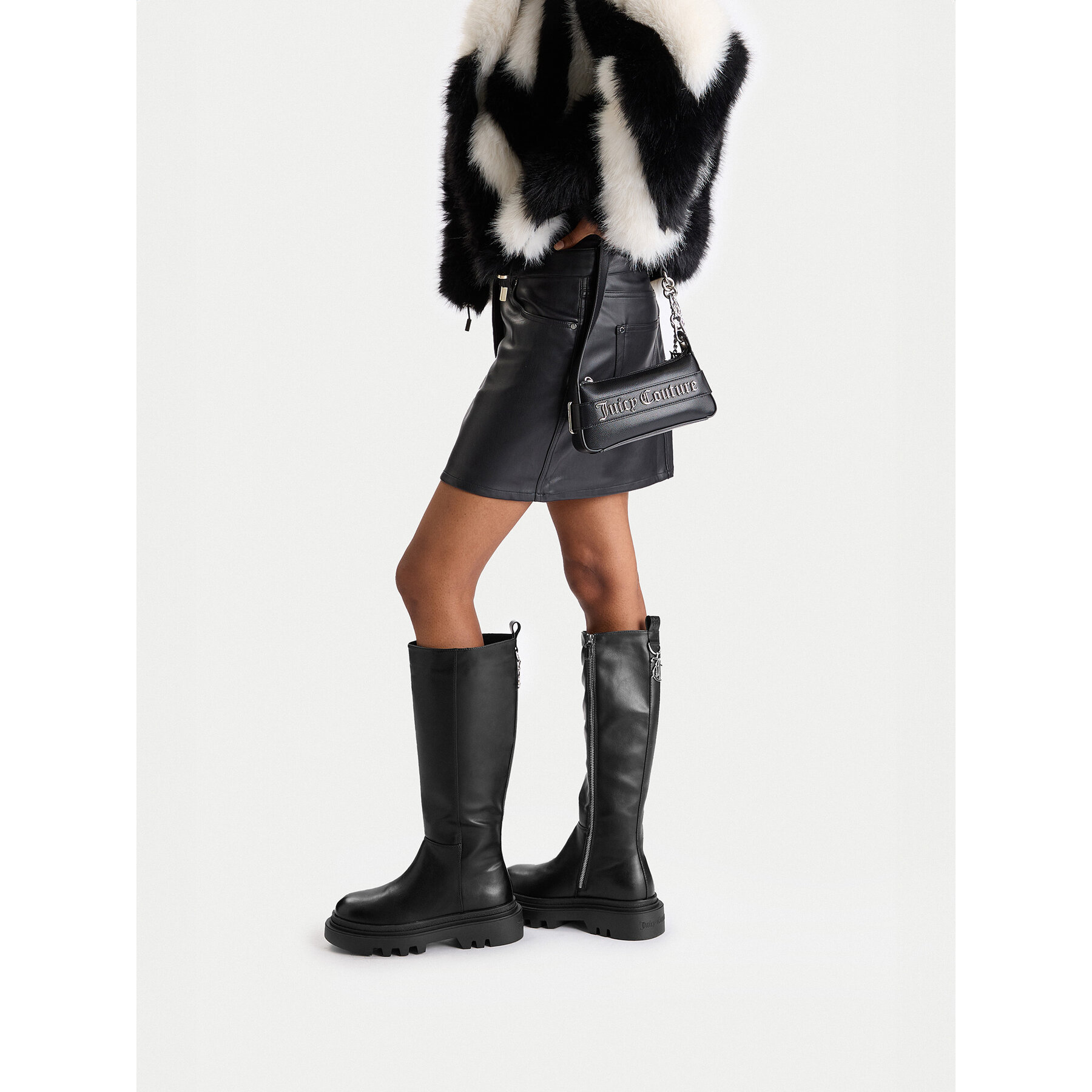 Čižmy Juicy Couture CEO-HY63020S-8 Čierna