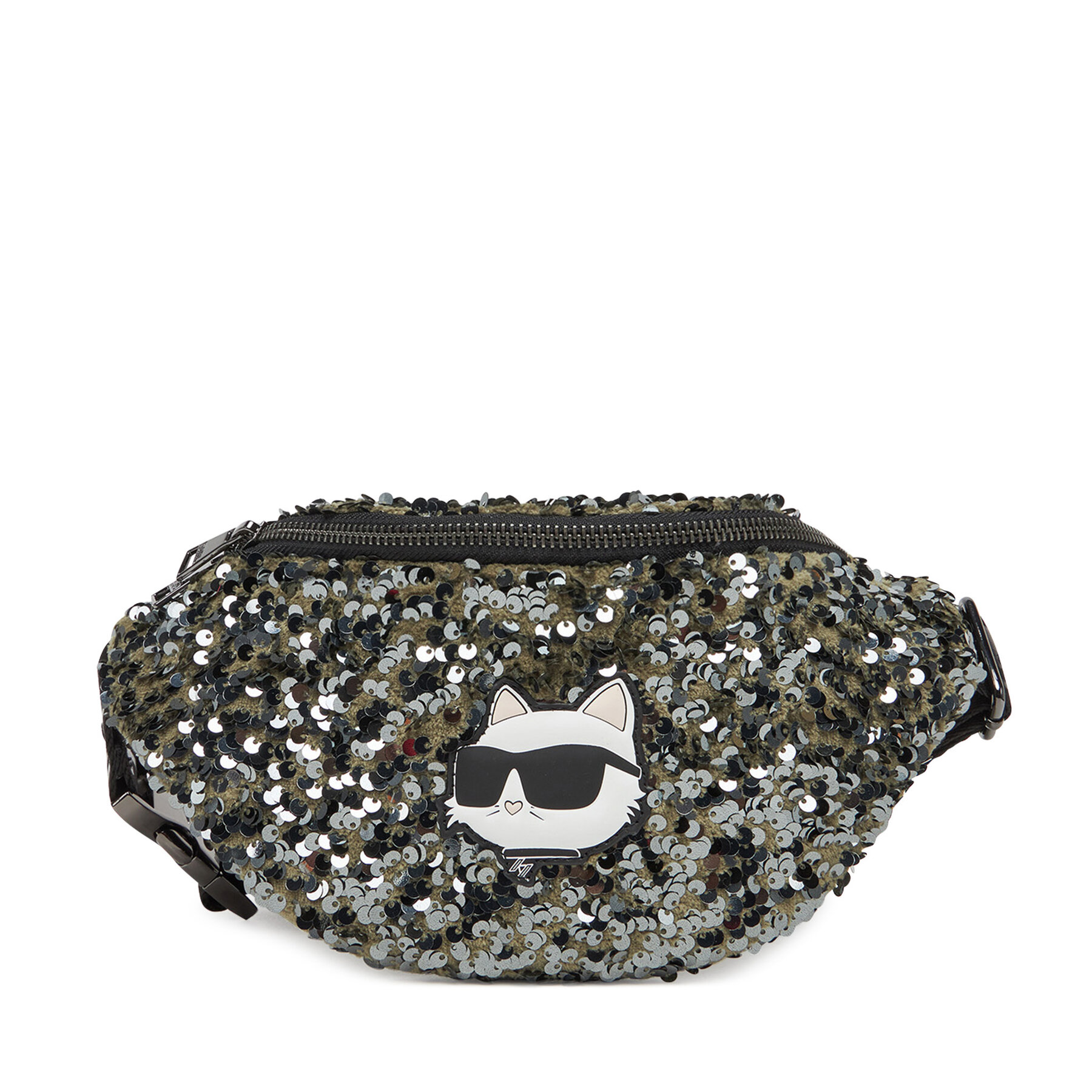 Saszetka nerka Karl Lagerfeld Kids Khaki Z30408