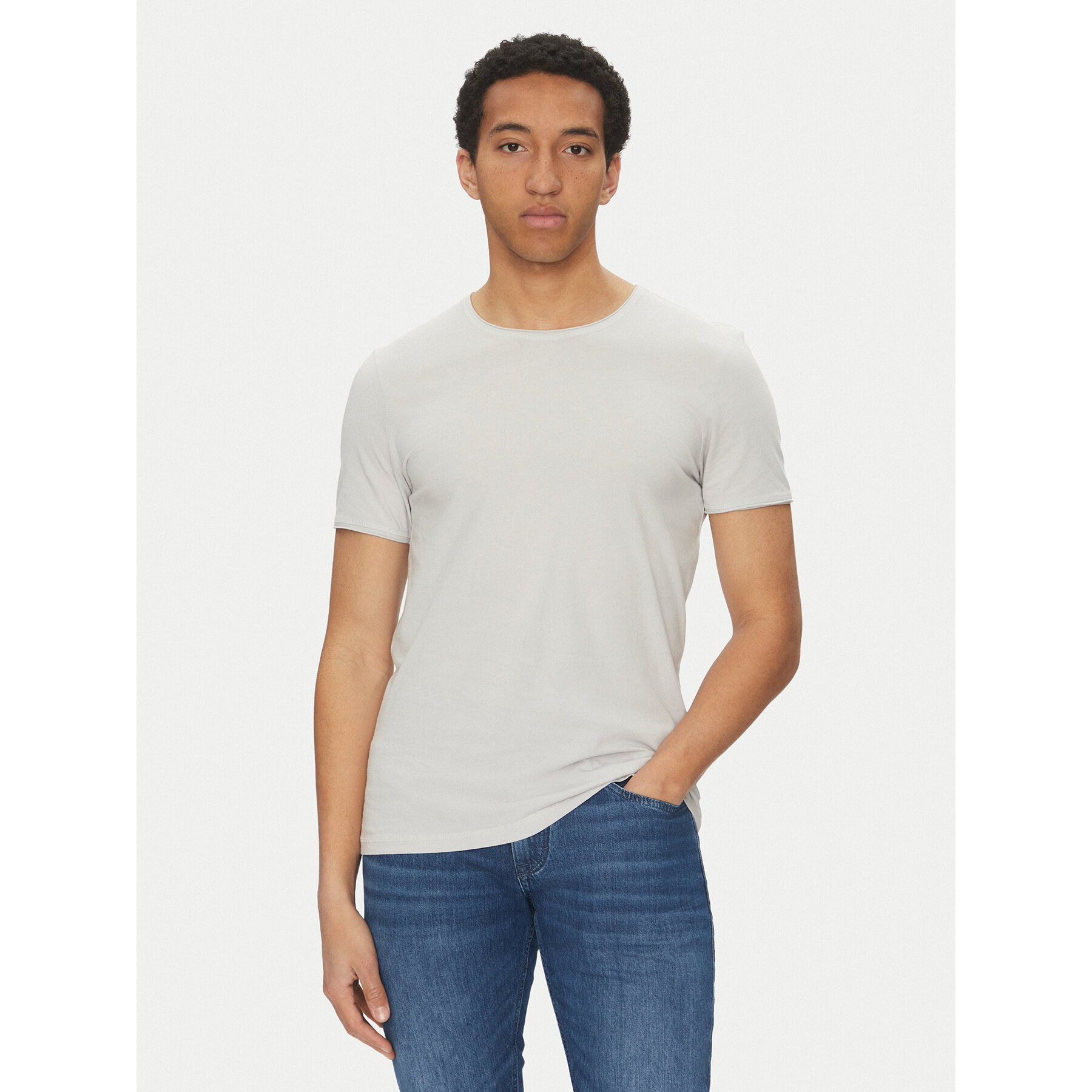 JOOP! Jeans Majica 15 JJJ-11Cesare 30045665 Siva Modern Fit