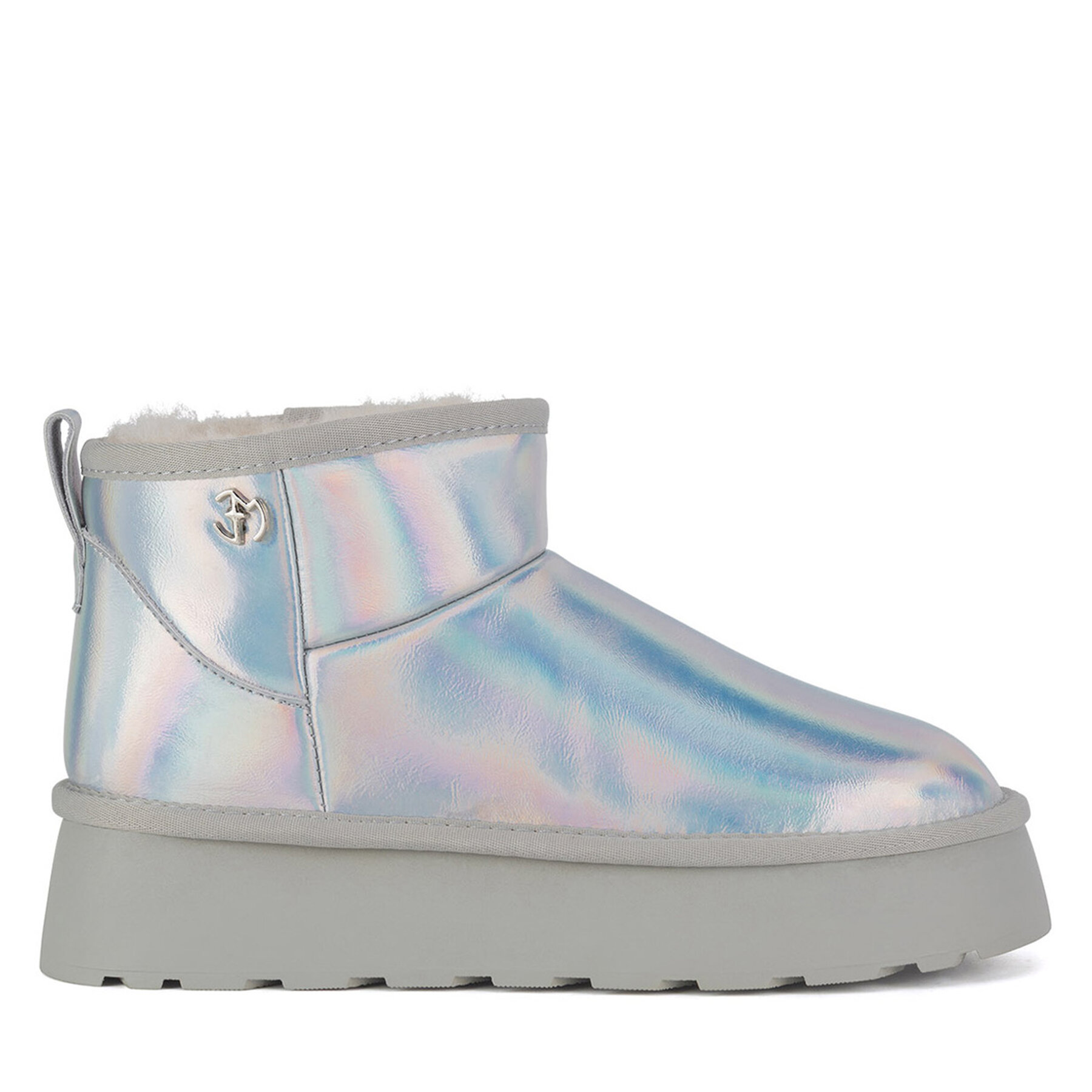Damen Schneeschuhe Eva Minge, Schuhgröße 38, Silberfarben, WFA3111-2Z