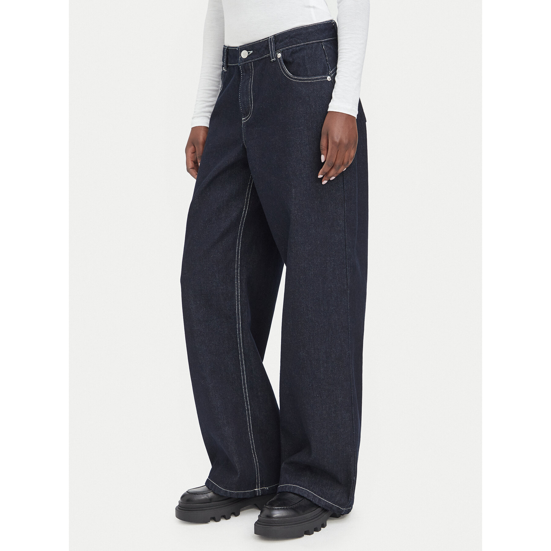 Juicy Couture Traperice JCJDJE126952 Plava Wide Leg