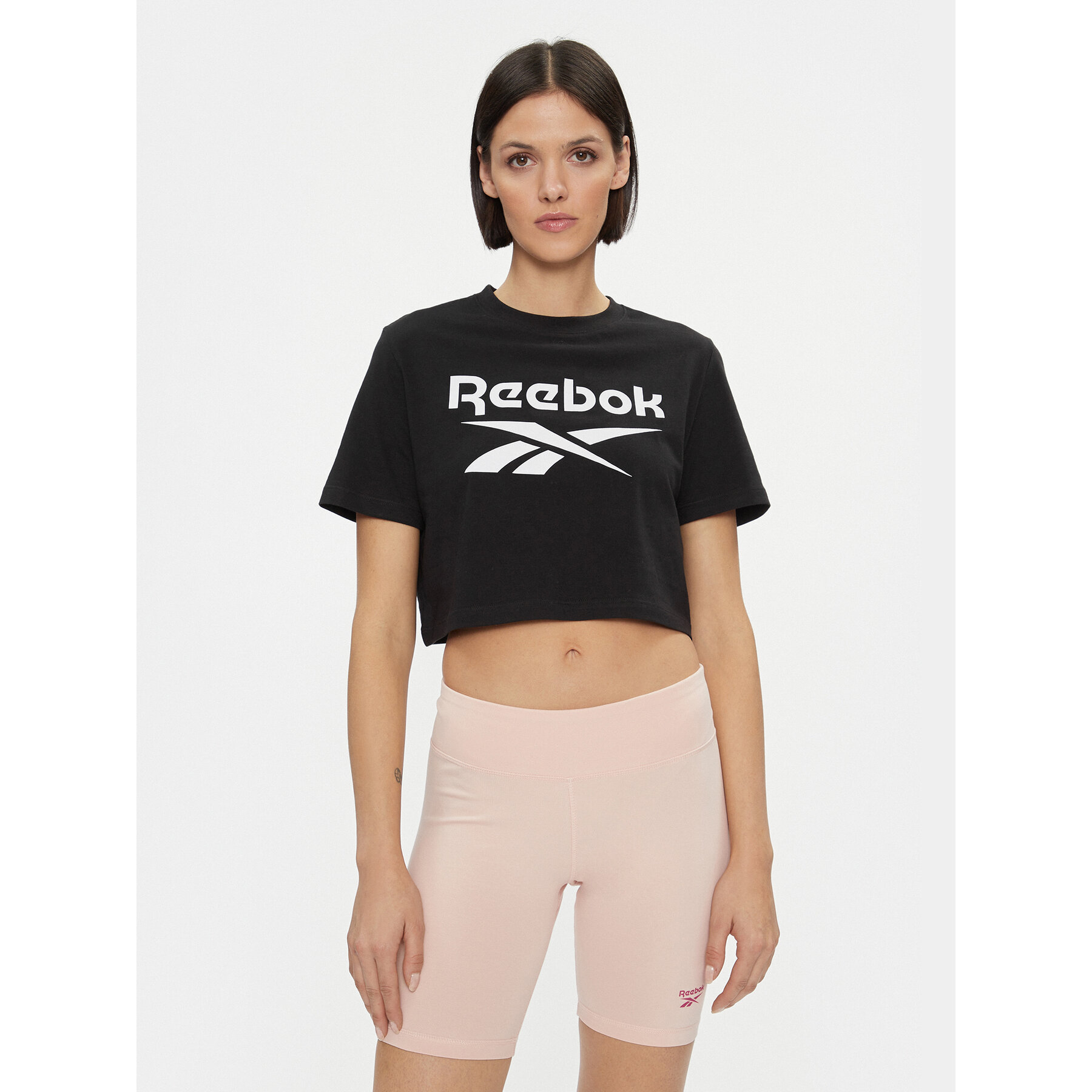 Reebok T-Shirt II3221 Μαύρο