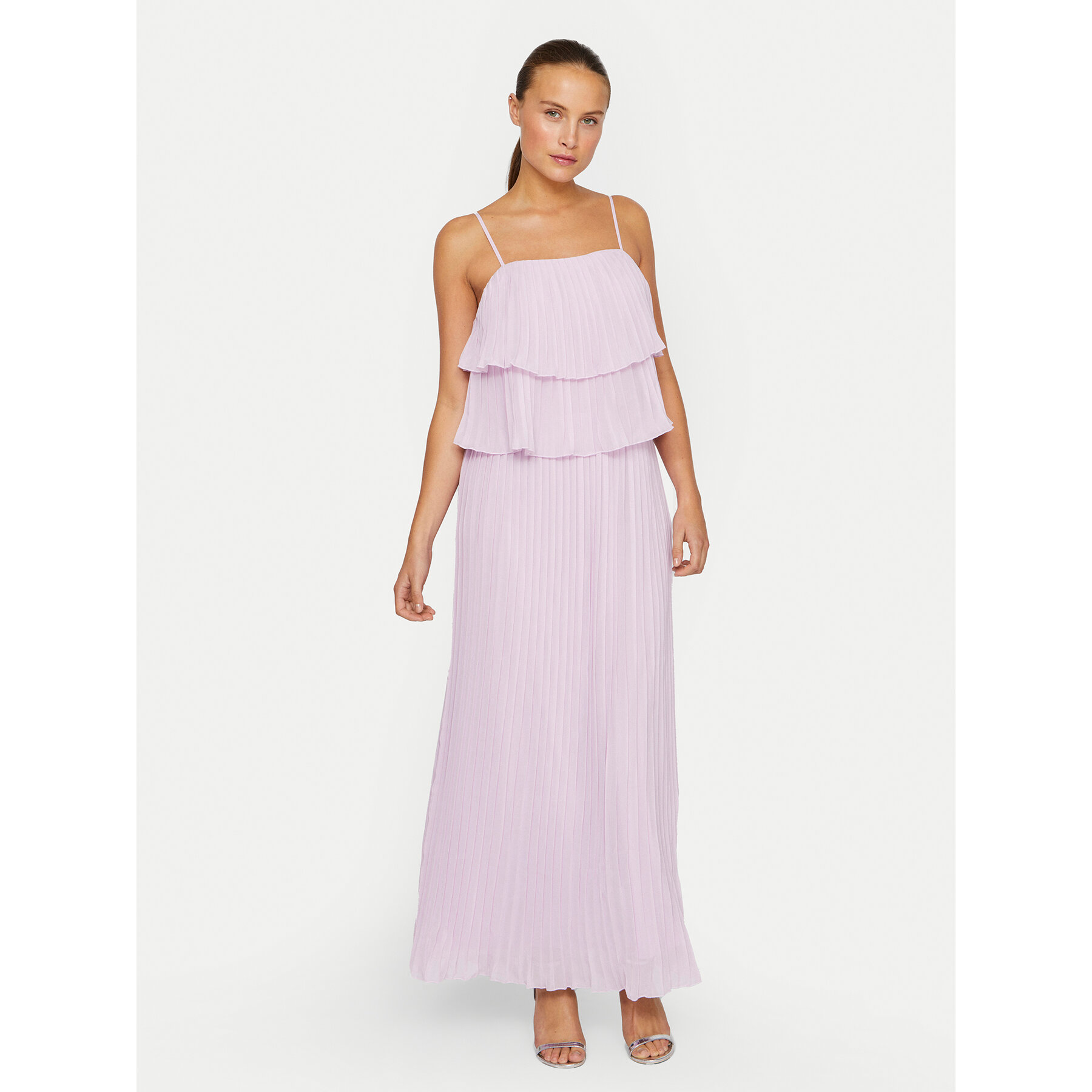 Vila Coctailkleid Chiffan 14104100 Violett Regular Fit