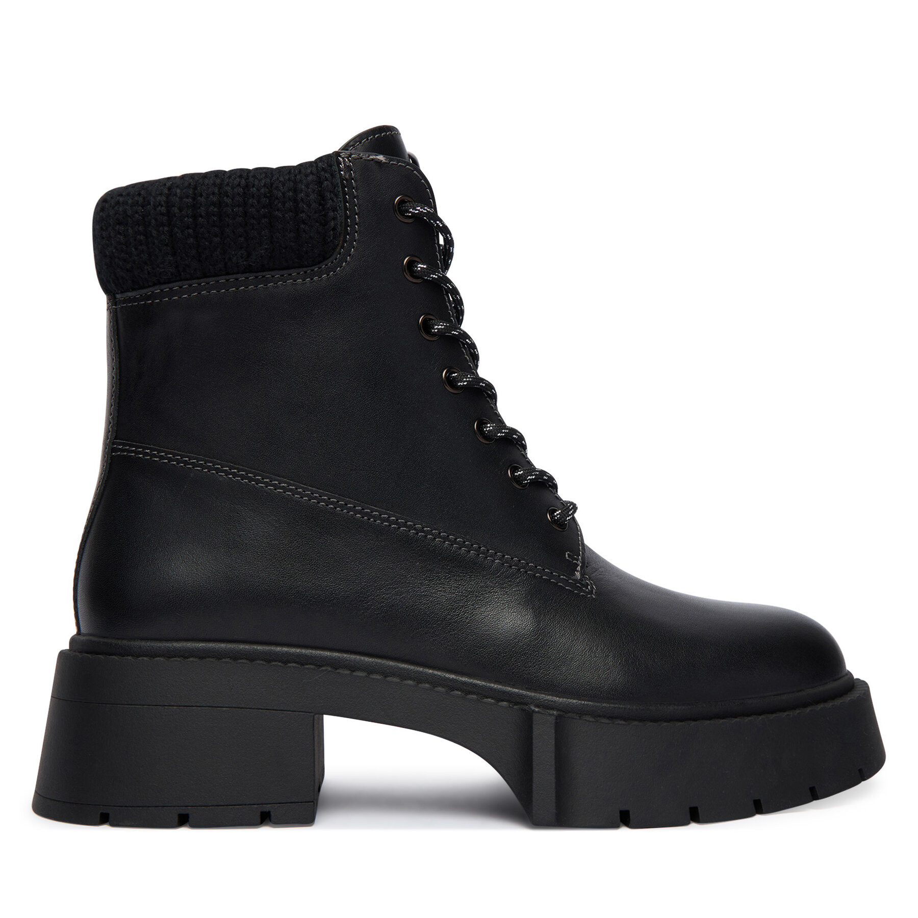 Зимни обувки Coach Leah Platform CCH88 Черен