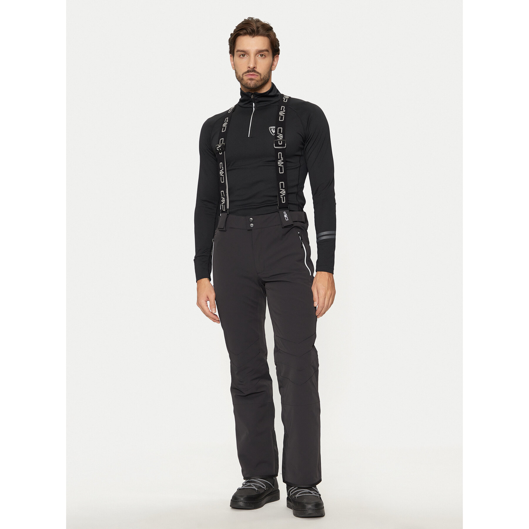 CMP Skihose 3W04467 Schwarz Regular Fit