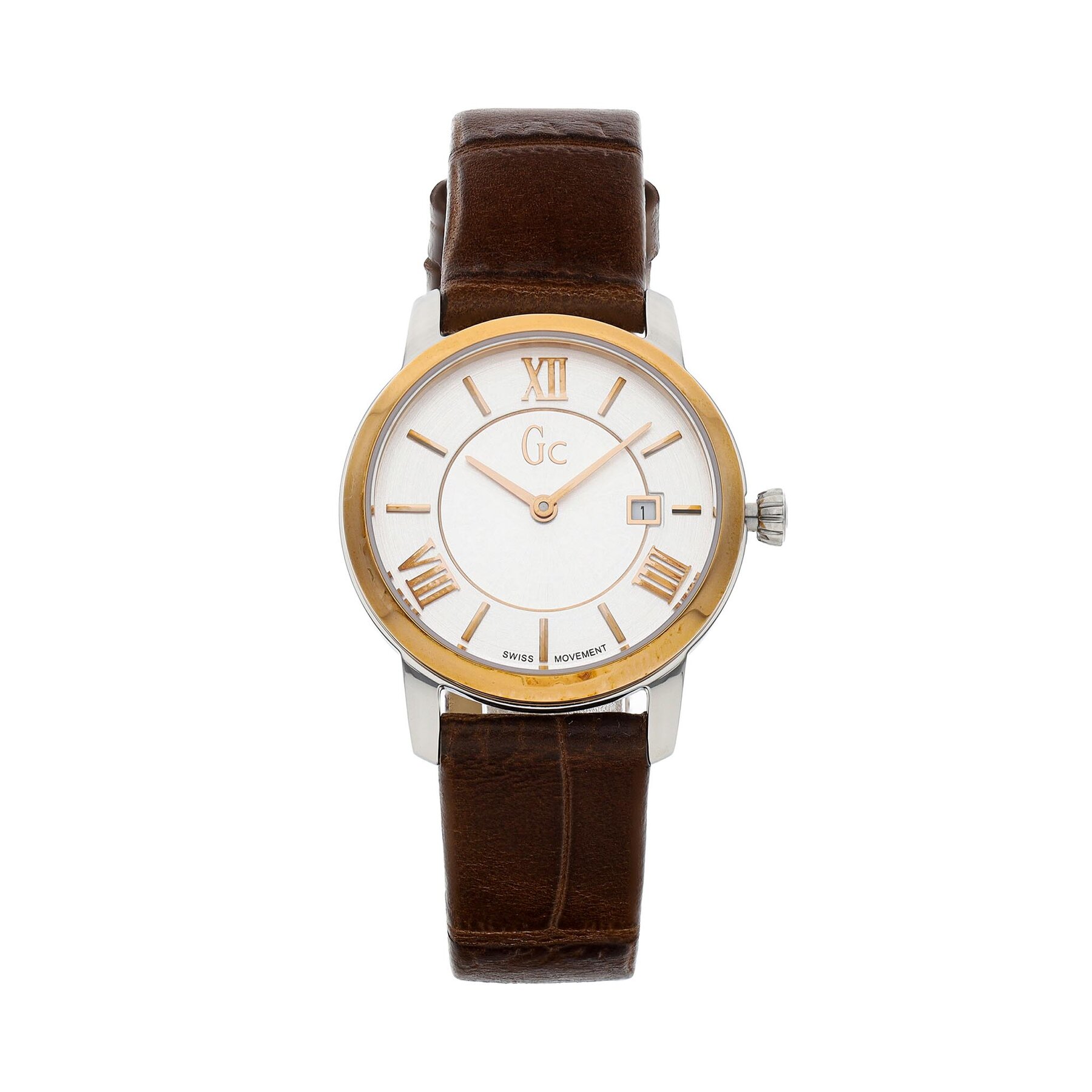 Gc Ρολόι Gc Y57006L1 Καφέ