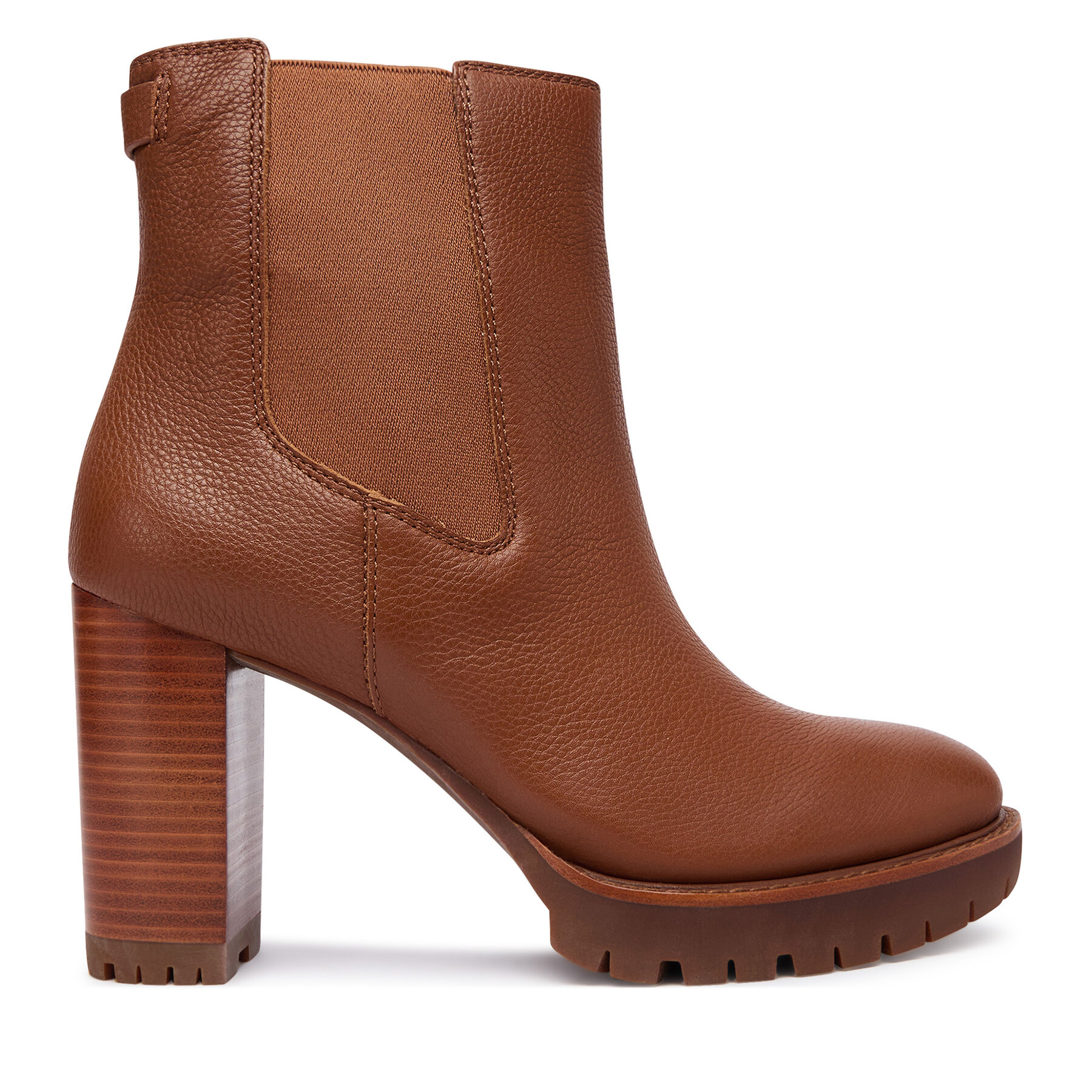 Členková obuv LAUREN RALPH LAUREN 802974391002 Hnedá