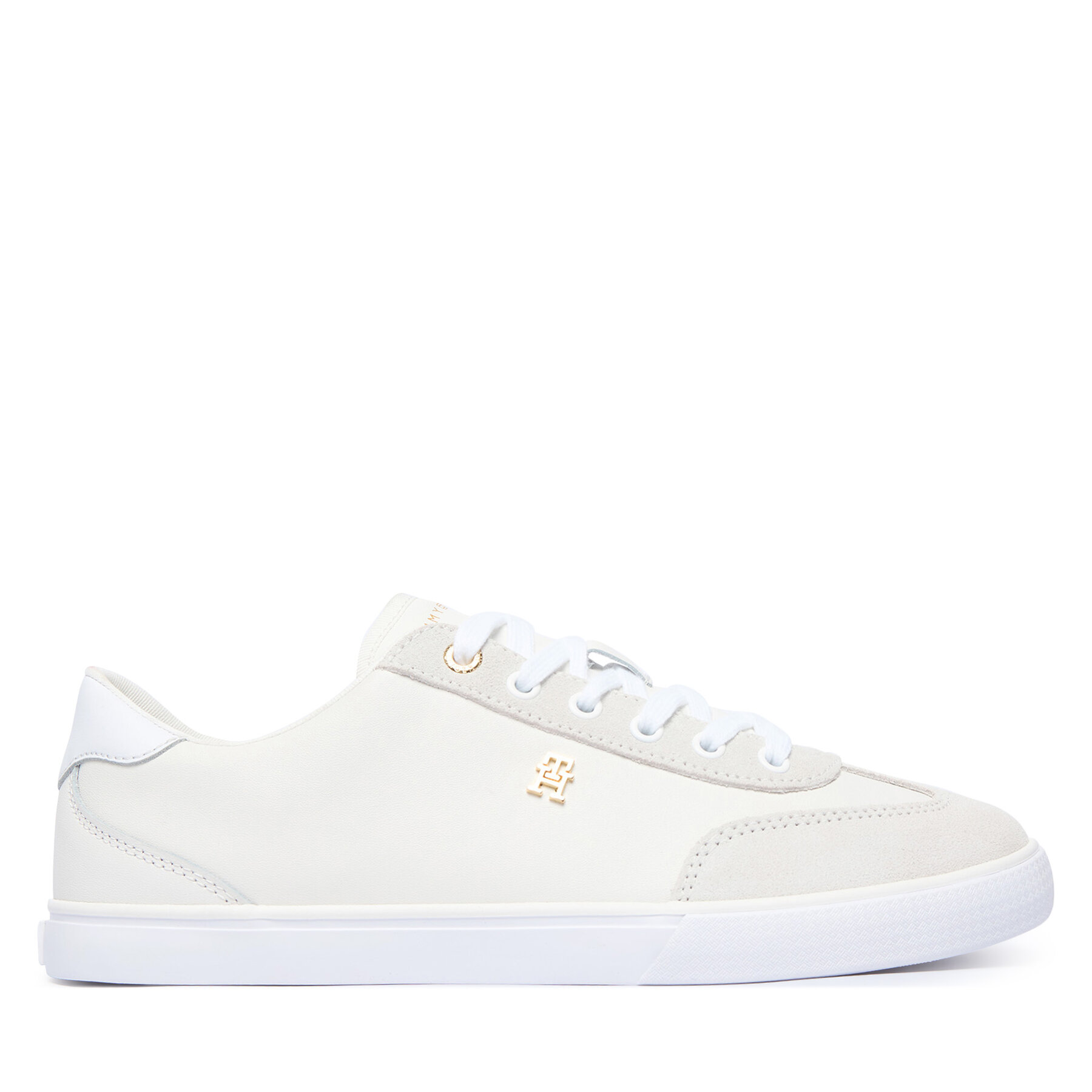 Сникърси Tommy Hilfiger Th Chic Low Vulc FW0FW09391 Кремав
