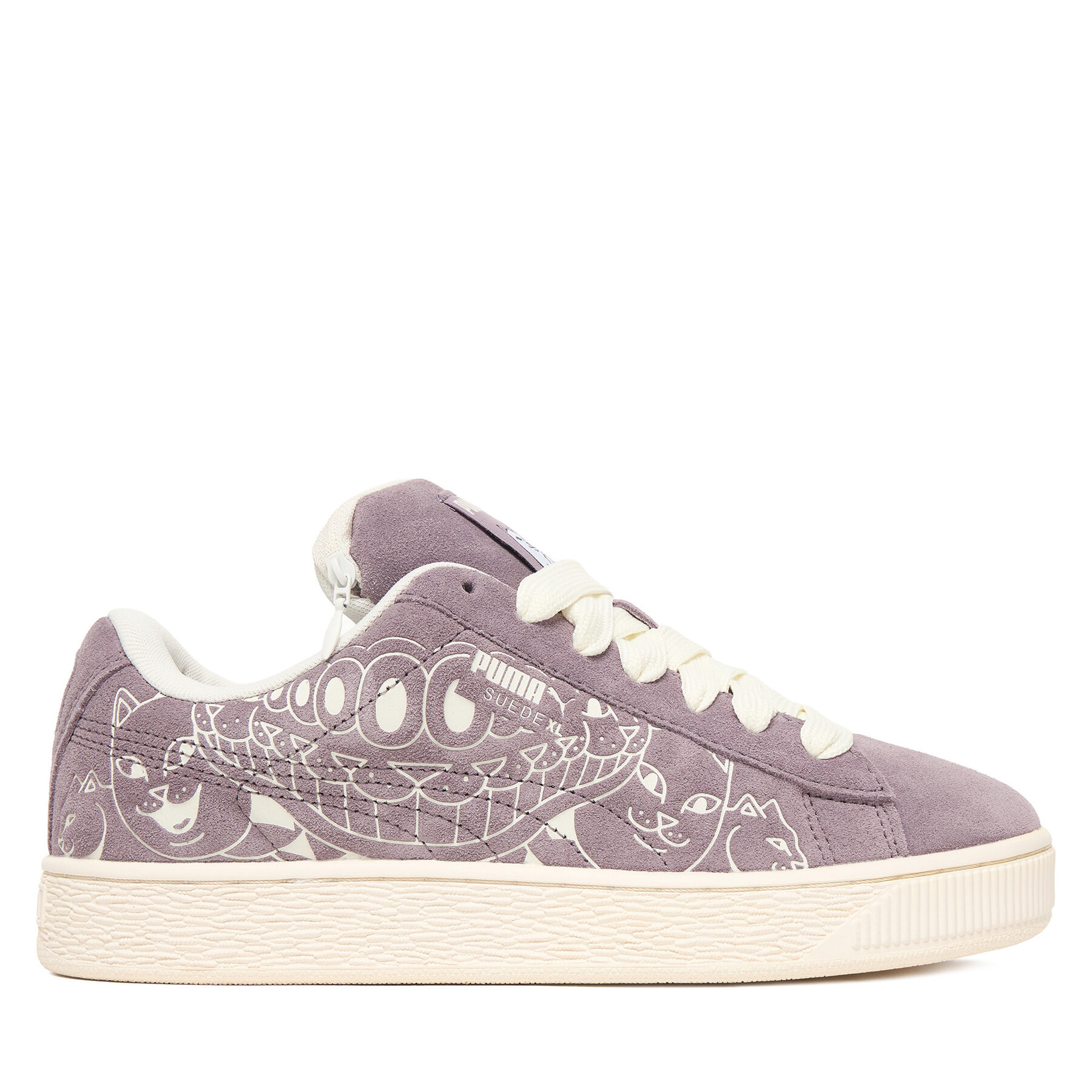 Sneakersy Puma Suede XL RIPNDIP 403651 01 W Fialová