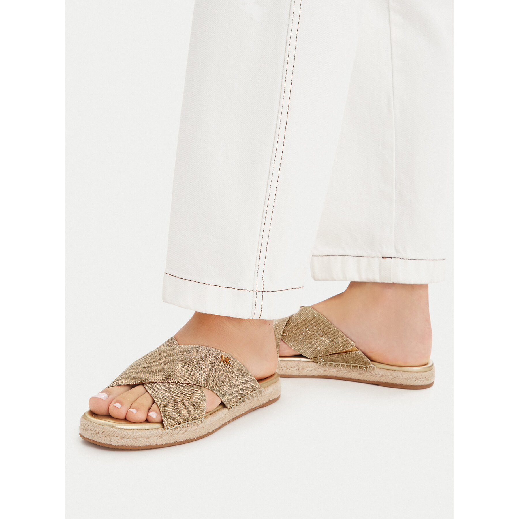Espadrile MICHAEL Michael Kors Kenzie 40S6KZFS3D Zlata