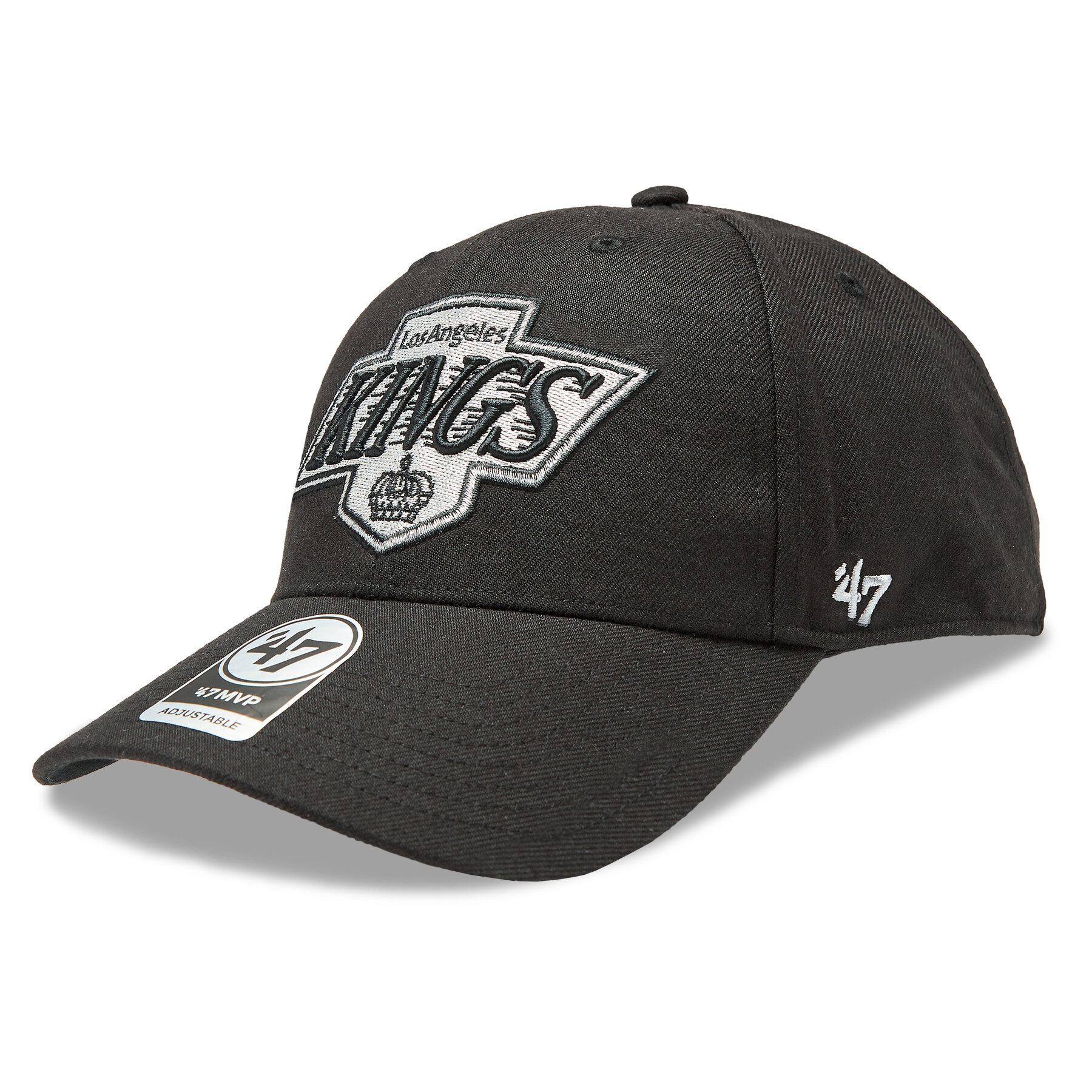 Kapa s šiltom 47 Brand NHL LA Kings Vintage Ballpark Snap '47 MVP HVIN-BLPMS08WBP-BK88 Black