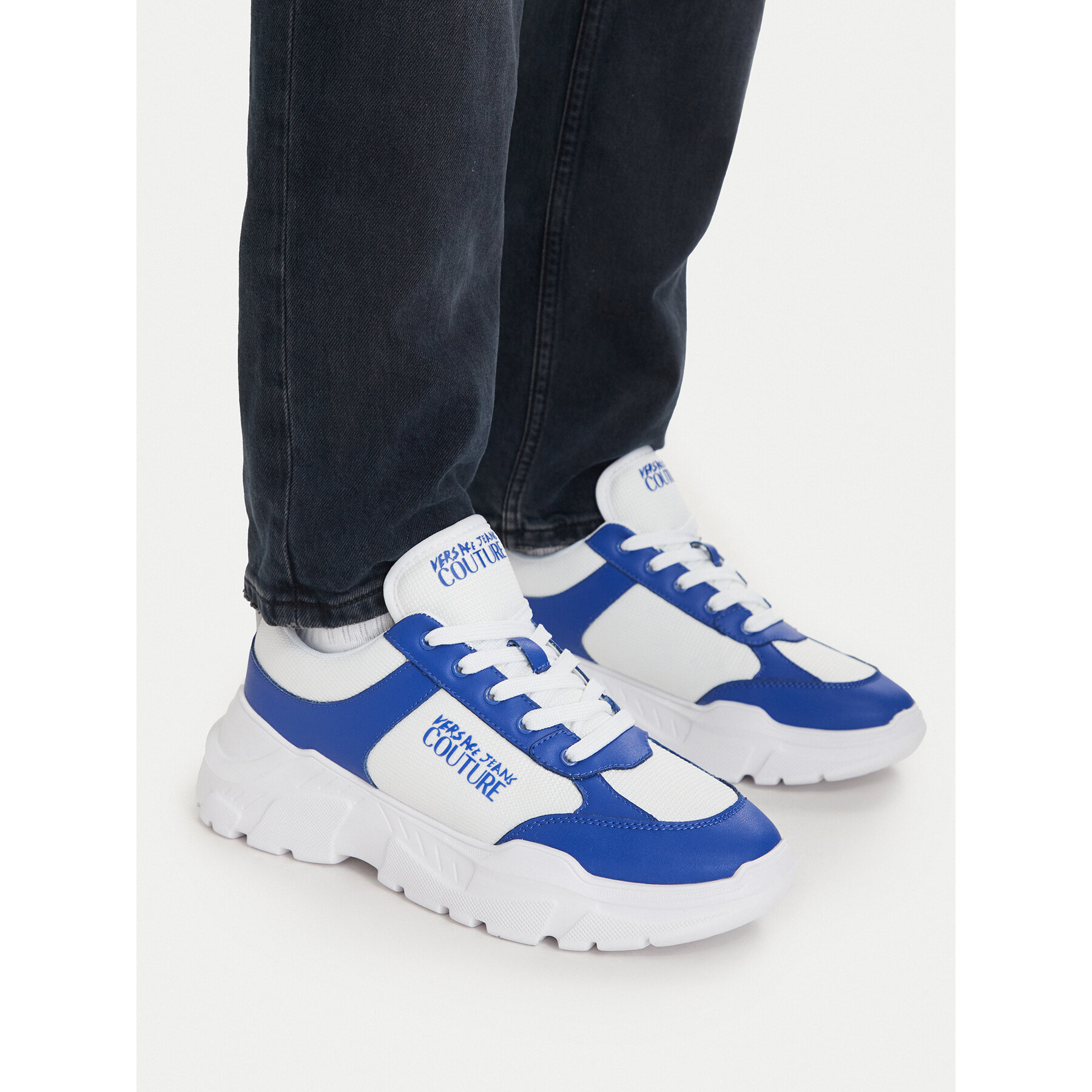 Sneakers Versace Jeans Couture 78YA3SC1 Albastru